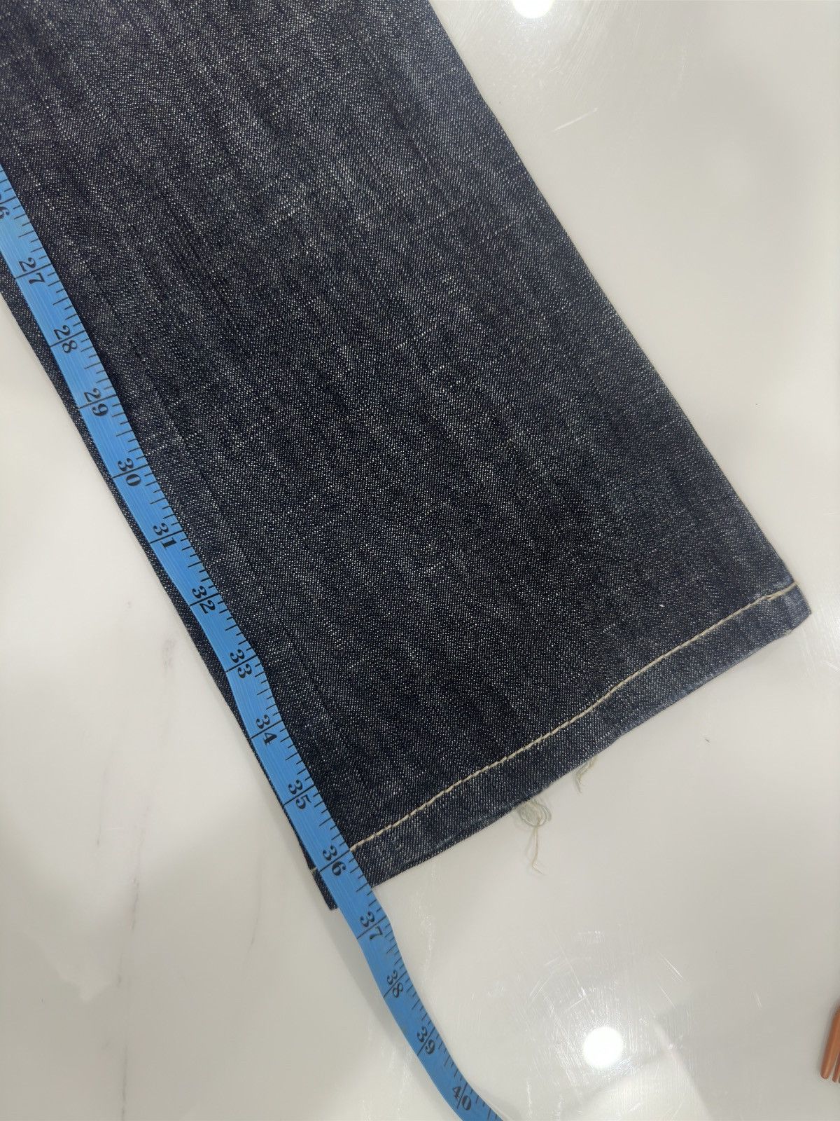 If Six Was Nine × Le Grande Bleu (L.G.B.) × Marithe + Francois Girbaud MARITHE FRANCOIS GIRBAUD Pants Biker Utility Denim Size US 29 - 16 Thumbnail
