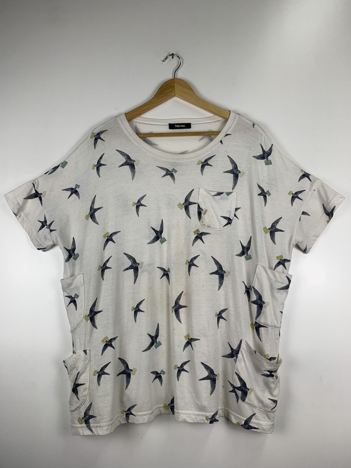 Ne-Net Ne-net all printed Tee Size US XL / EU 56 / 4 - 3 Thumbnail