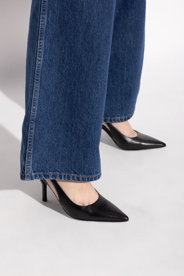 Gucci oc11z0126 Gucci Signoria Slingback Pumps in Black Size US 10.5 / IT 40.5 - 2 Thumbnail