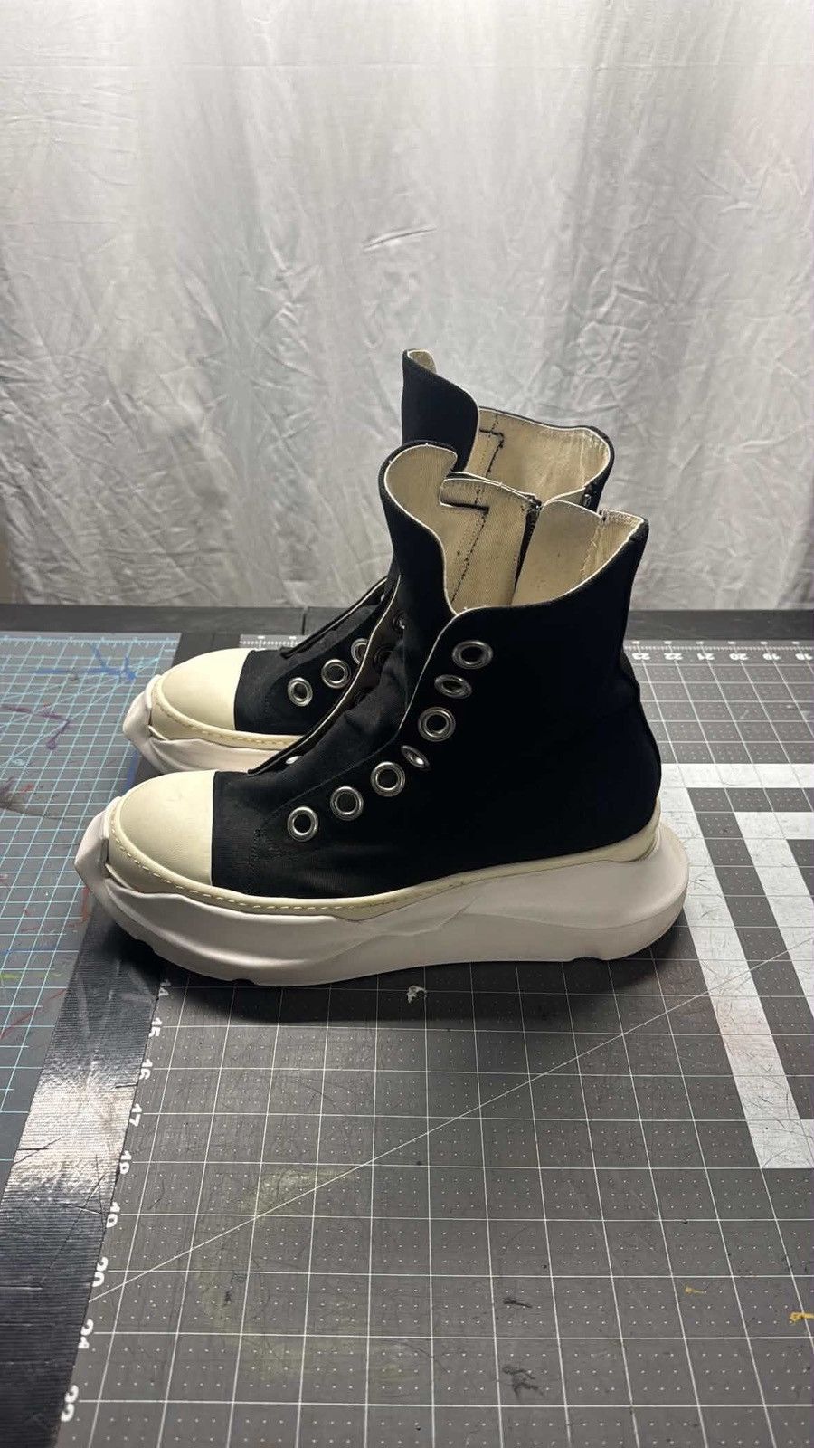 Rick Owens RICK OWENS FAT LACE ABSTRACT RAMONES | Grailed