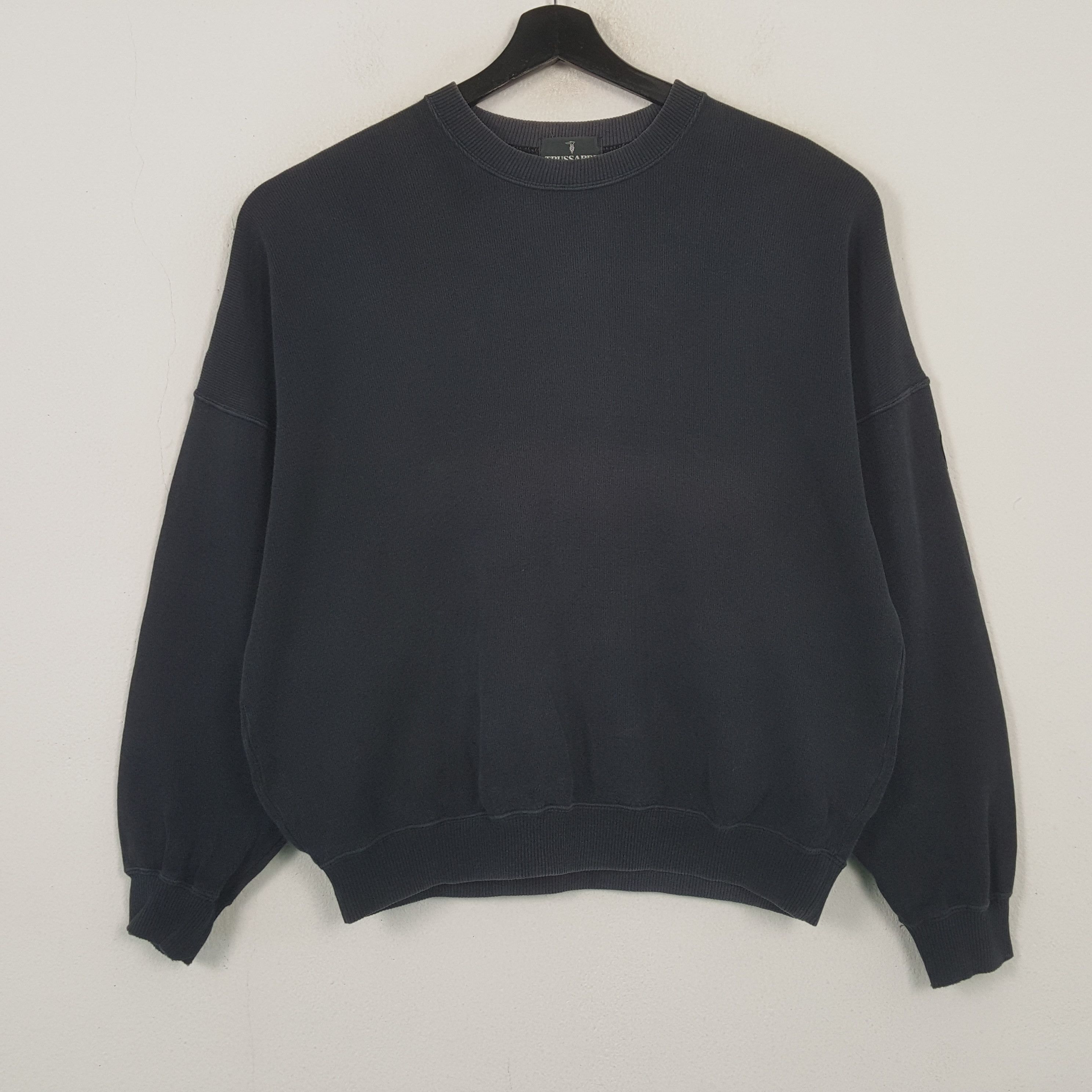 Trussardi Trussardi Spellout Design Sweatshirt 33 Size US XL / EU 56 / 4 - 3 Thumbnail