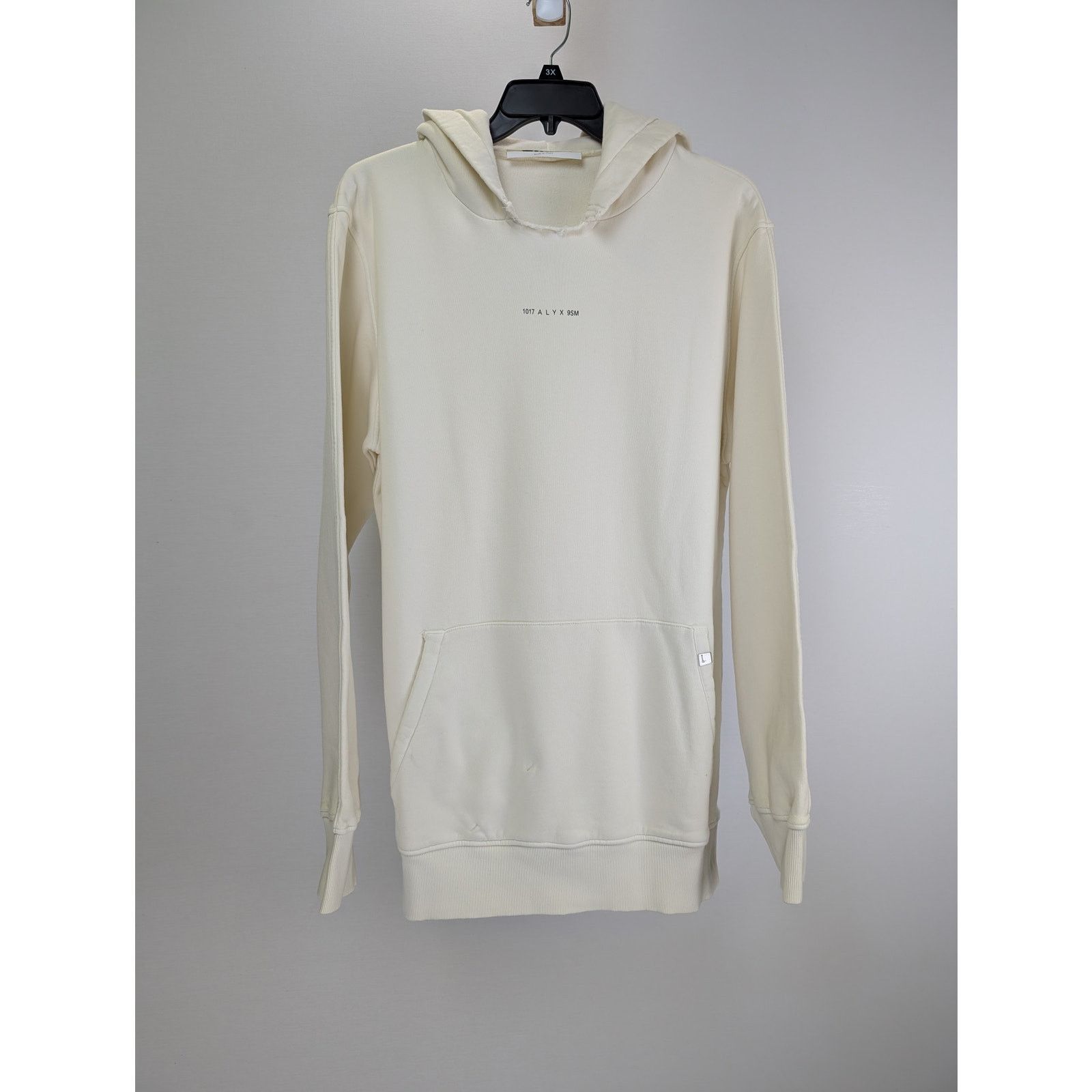 1017 ALYX 9SM o1rshd1 Hoodie Fleece with Raw Cut Hood in off-White Size US XXL / EU 58 / 5 - 2 Thumbnail