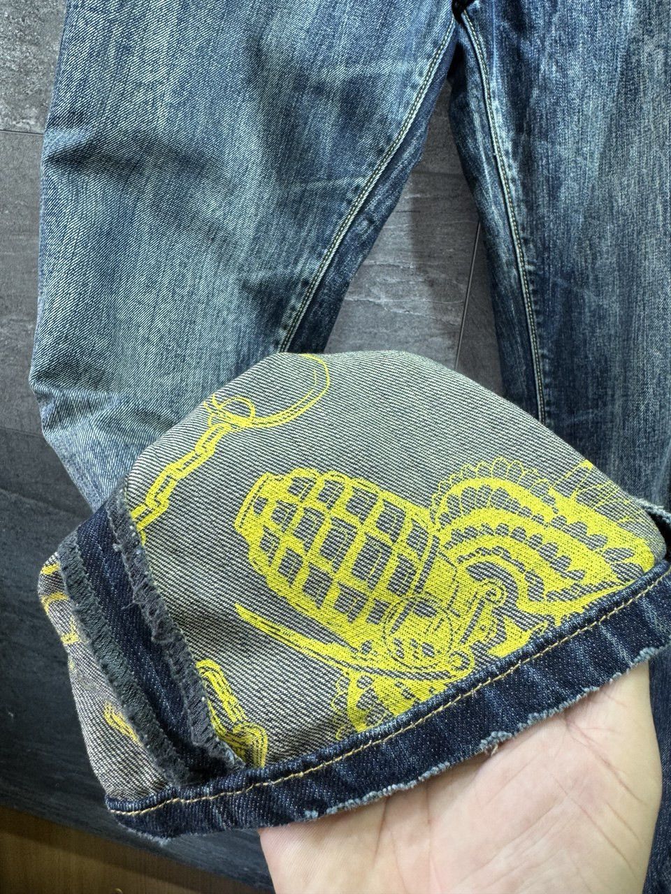 Christian Audigier Christian Audigier Ed Hardy Denim Jeans Pants Men’s Size 34 Size US 34 / EU 50 - 21 Thumbnail