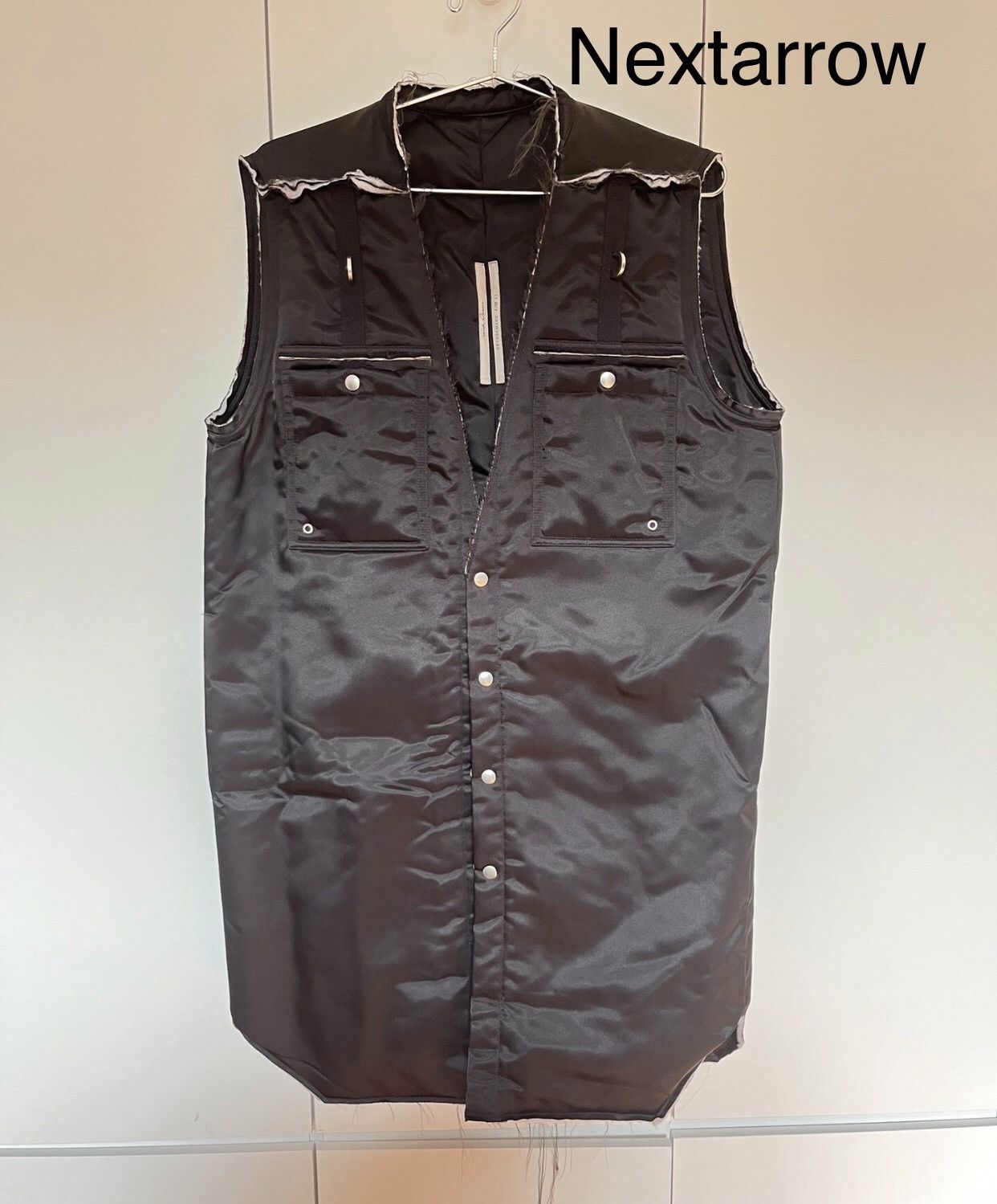 Rick Owens Rick Owens fashion show cotton vest 2410-Nextarrow Size US M / EU 48-50 / 2 - 1 Thumbnail