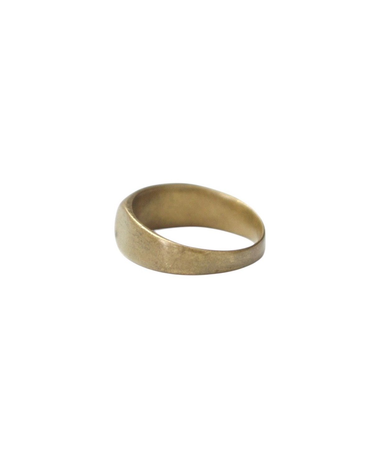 Vintage 2000S JAPANESE MADE BRONZE ASYMMETRIC RING Size ONE SIZE - 3 Thumbnail