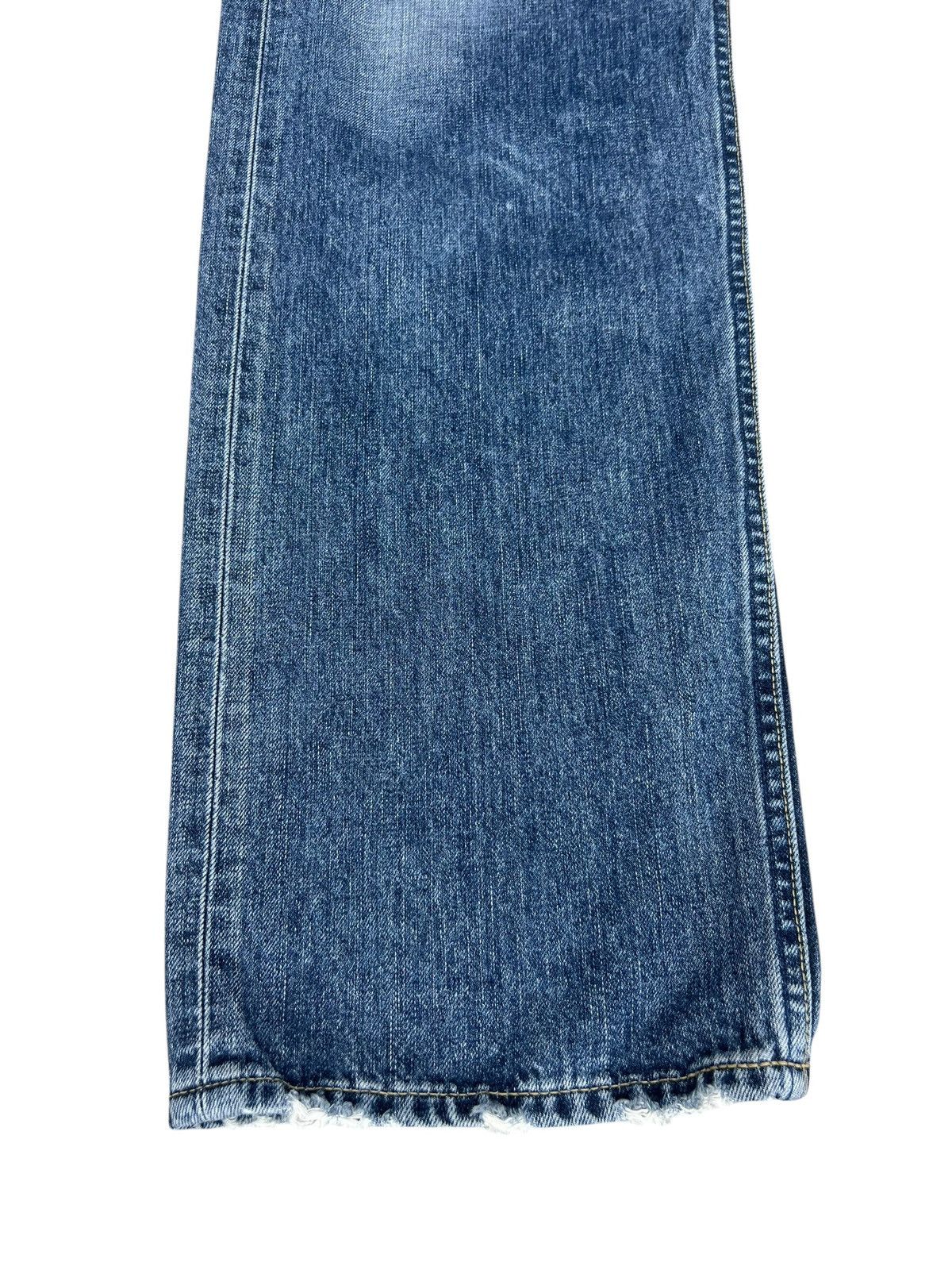 Levi's 2006 Levi’s 503 Leather Patch Distressed Faded Denim Jeans Size US 34 / EU 50 - 8 Thumbnail