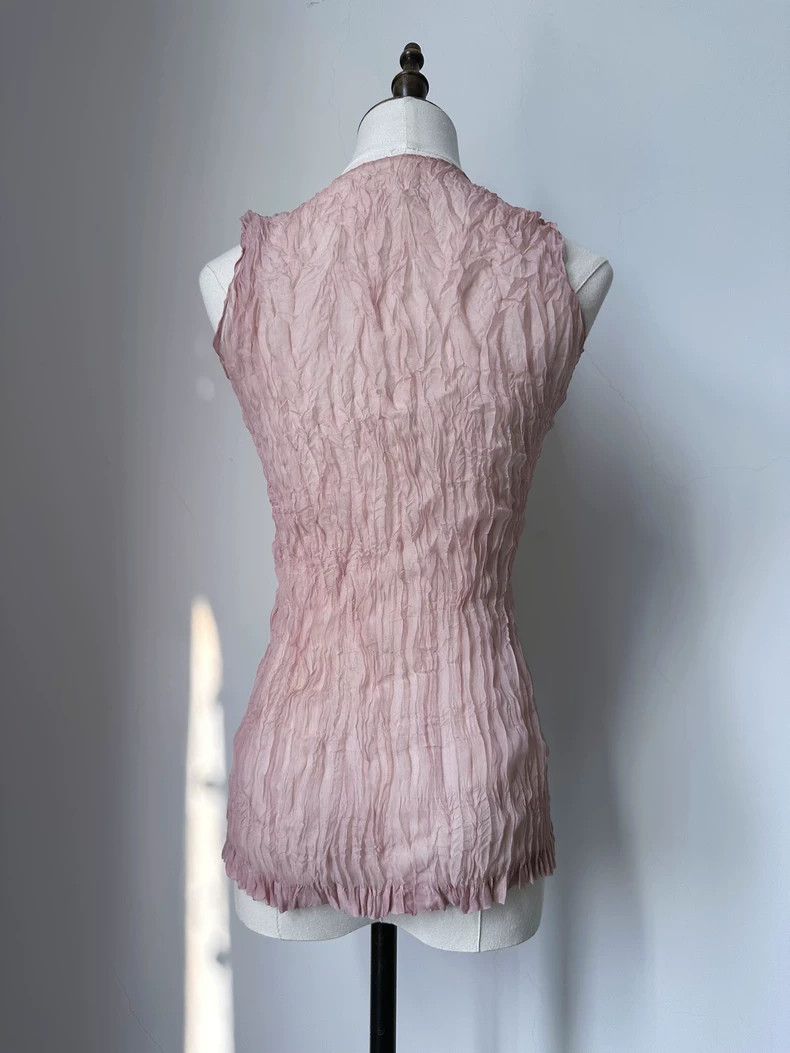 Issey Miyake Issey Miyake Misty purple top Size S / US 4 / IT 40 - 3 Thumbnail