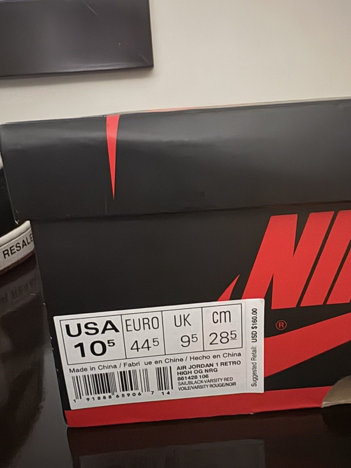 Jordan Brand Jordan 1 Not For Resale Size US 10.5 / EU 43-44 - 14 Thumbnail