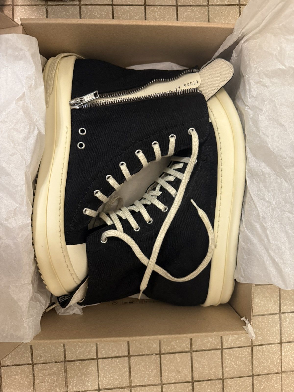 Rick Owens Rick Owens Darkshdw Size US 12 / EU 45 - 1 Thumbnail