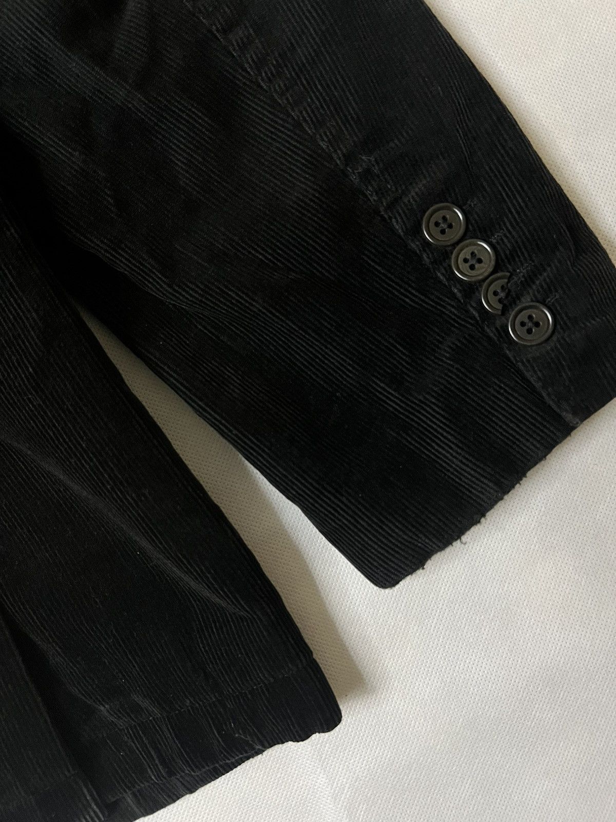 Designer × Paul Smith Paul Smith Black Corduroy Blazer Size 38R - 10 Thumbnail