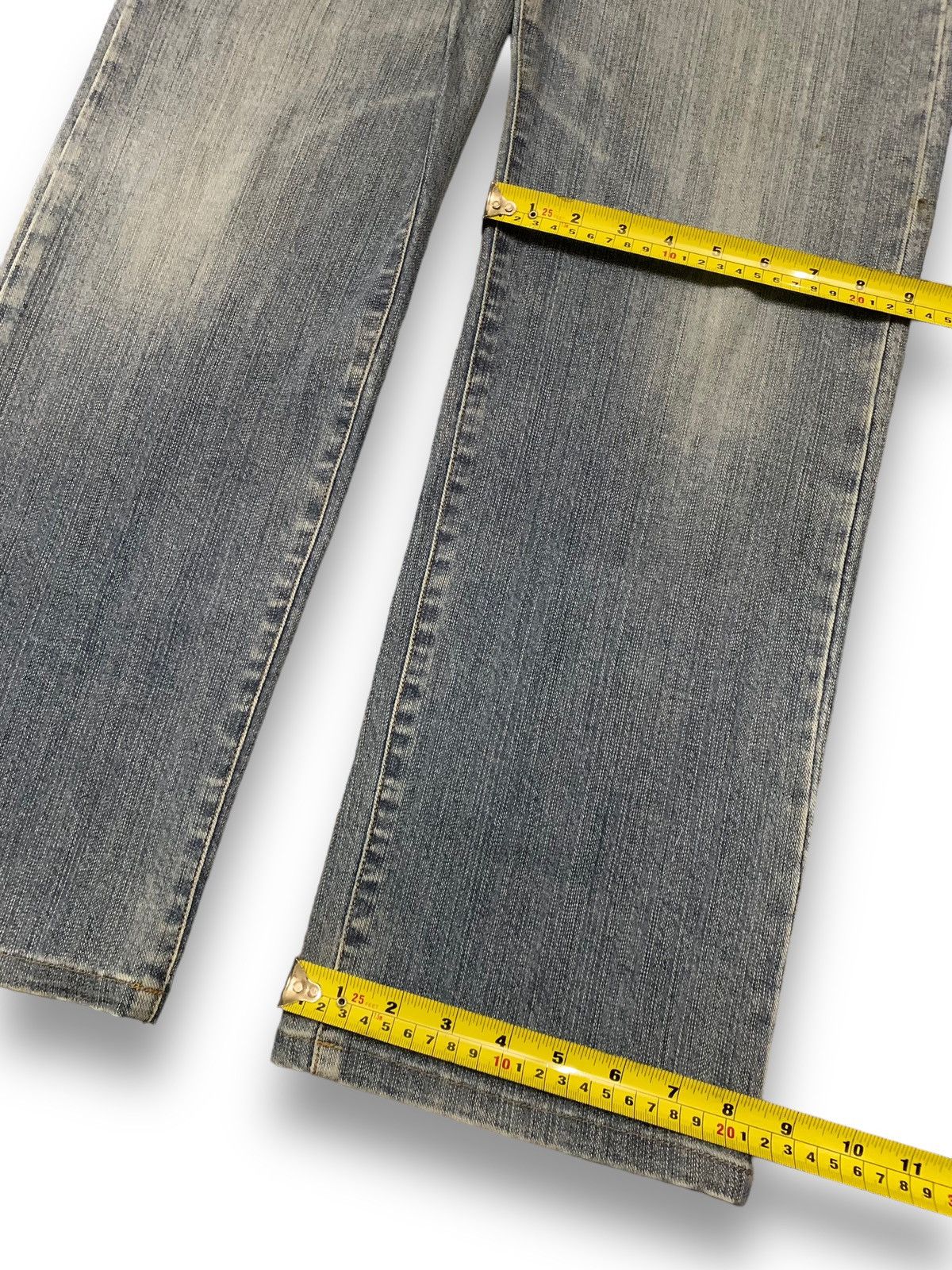 Vintage Vintage Japanese The Scotch House Blue Washed Loose Jeans Size US 31 - 15 Thumbnail