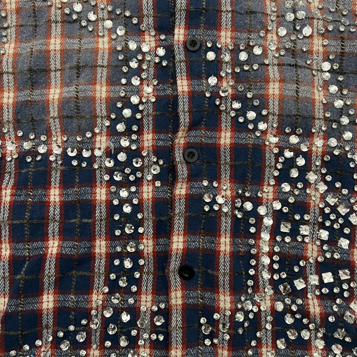 Vale Vale Forever Valley Dreams Rhinestone Flannel USA Size US L / EU 52-54 / 3 - 6 Thumbnail