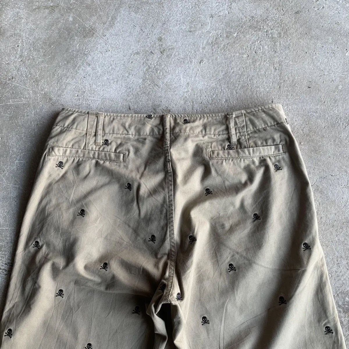 Japanese Brand 💥 STEALS 💥 Skulls Embroidery W32 L31 Fatique Chino Pants Size US 32 / EU 48 - 11 Thumbnail