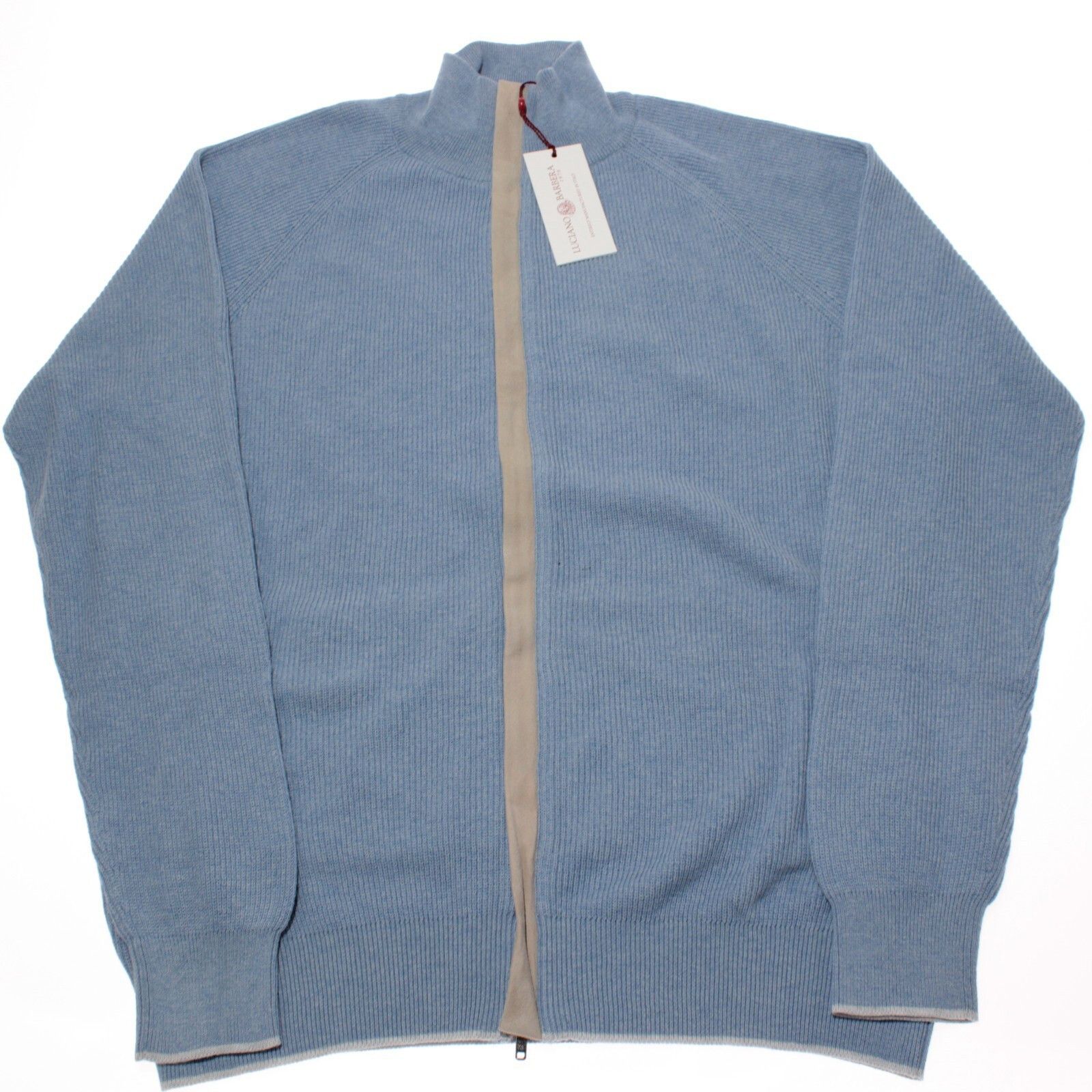 Luciano Barbera Luciano Barbera Sweater Size US L in Blue Size US L / EU 52-54 / 3 - 5 Thumbnail
