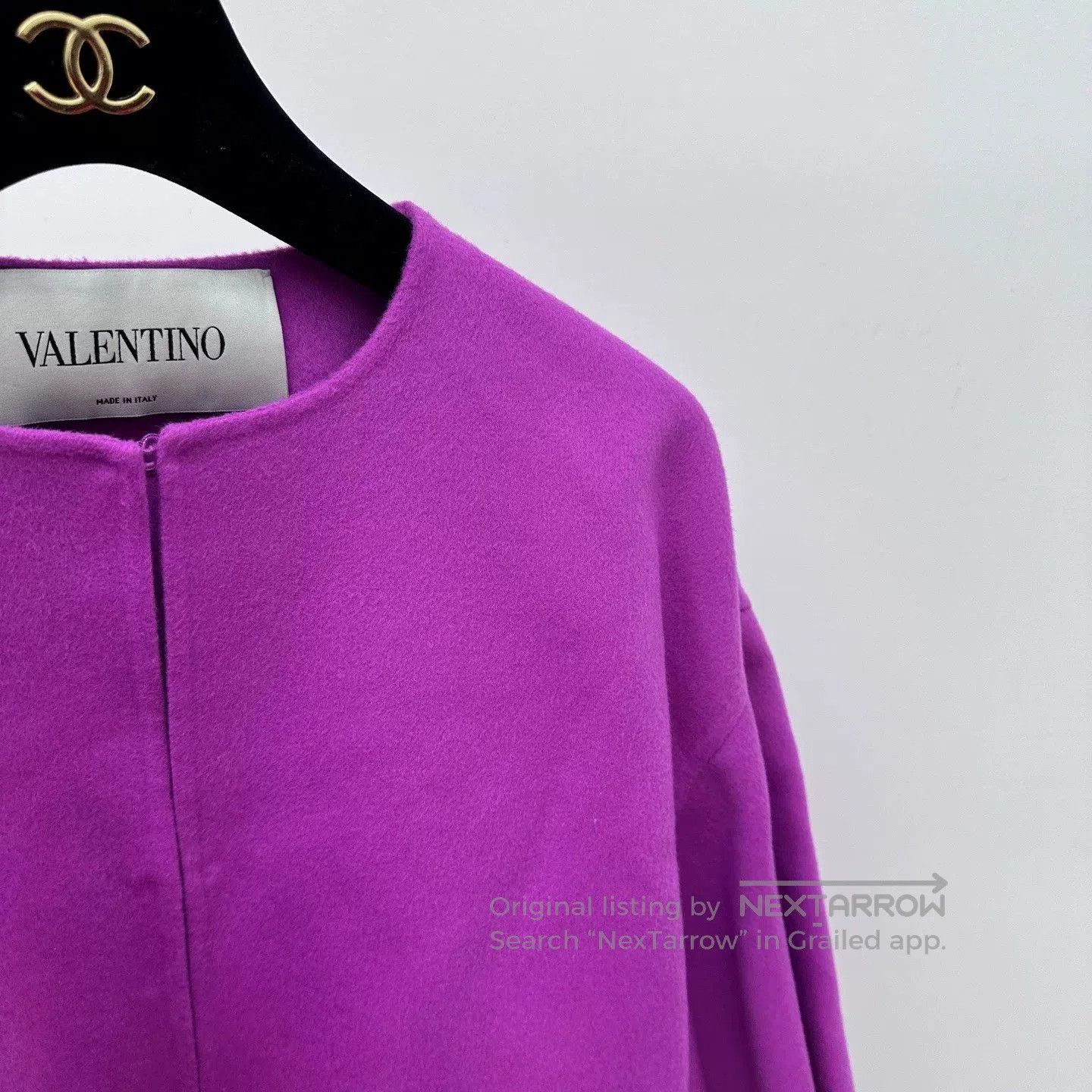 Valentino Valentino Purple Cape Coat Size 40. Size US XS / EU 42 / 0 - 3 Thumbnail