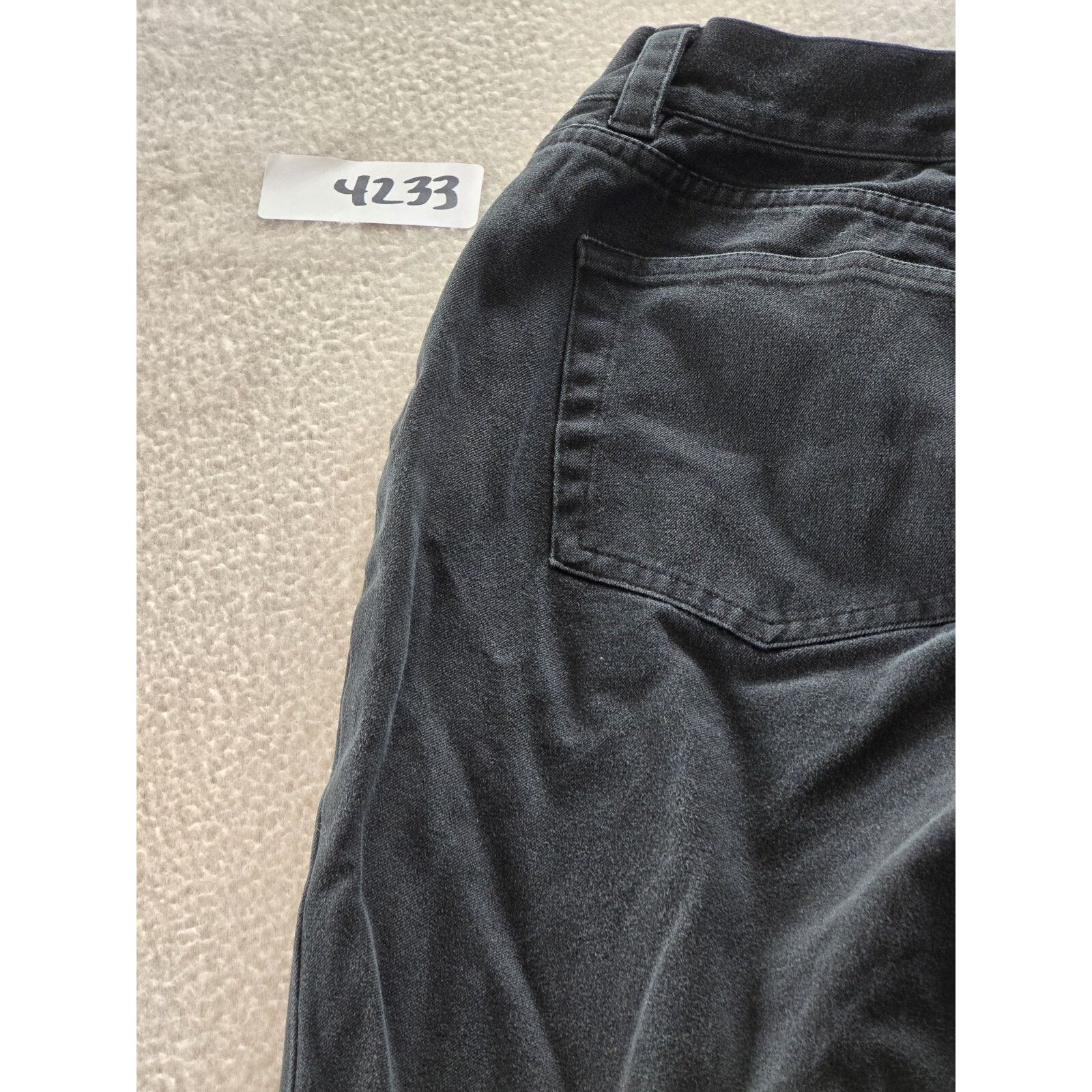 Chaps Chaps Jeans Womens Size 6 Black Denim Stretch Reg Straight Size 28" / US 6 / IT 42 - 12 Thumbnail