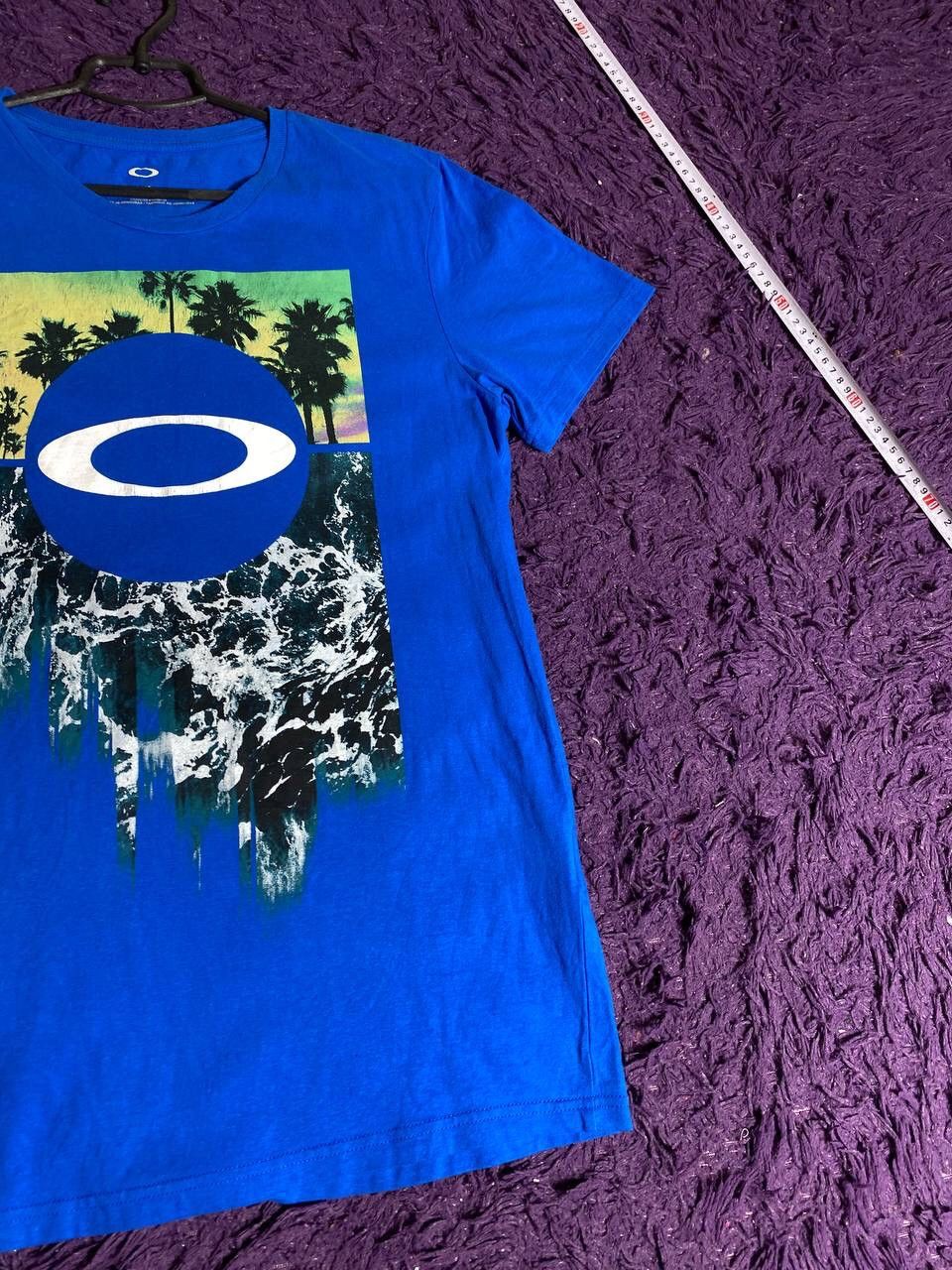 Oakley Oakley tee Big Center Logo Made in USA 90s Y2K Skate Size US L / EU 52-54 / 3 - 18 Thumbnail