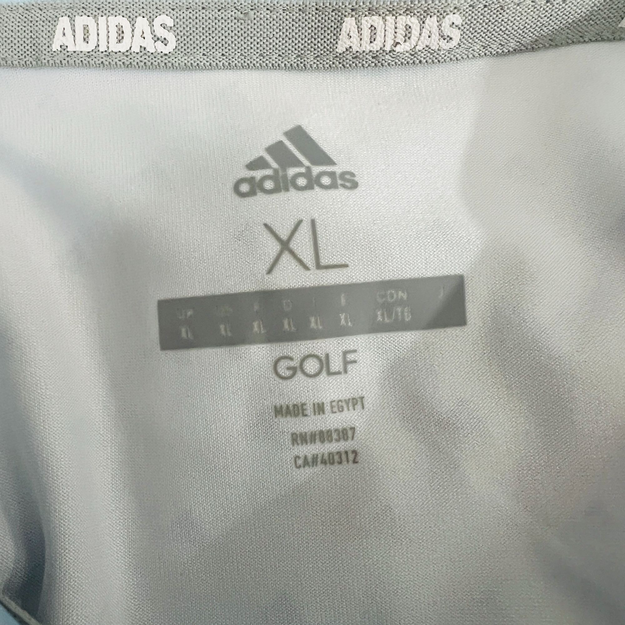 Adidas ADIDAS Golf Polo XL T-Shirt Shirt Size US XL / EU 56 / 4 - 5 Thumbnail