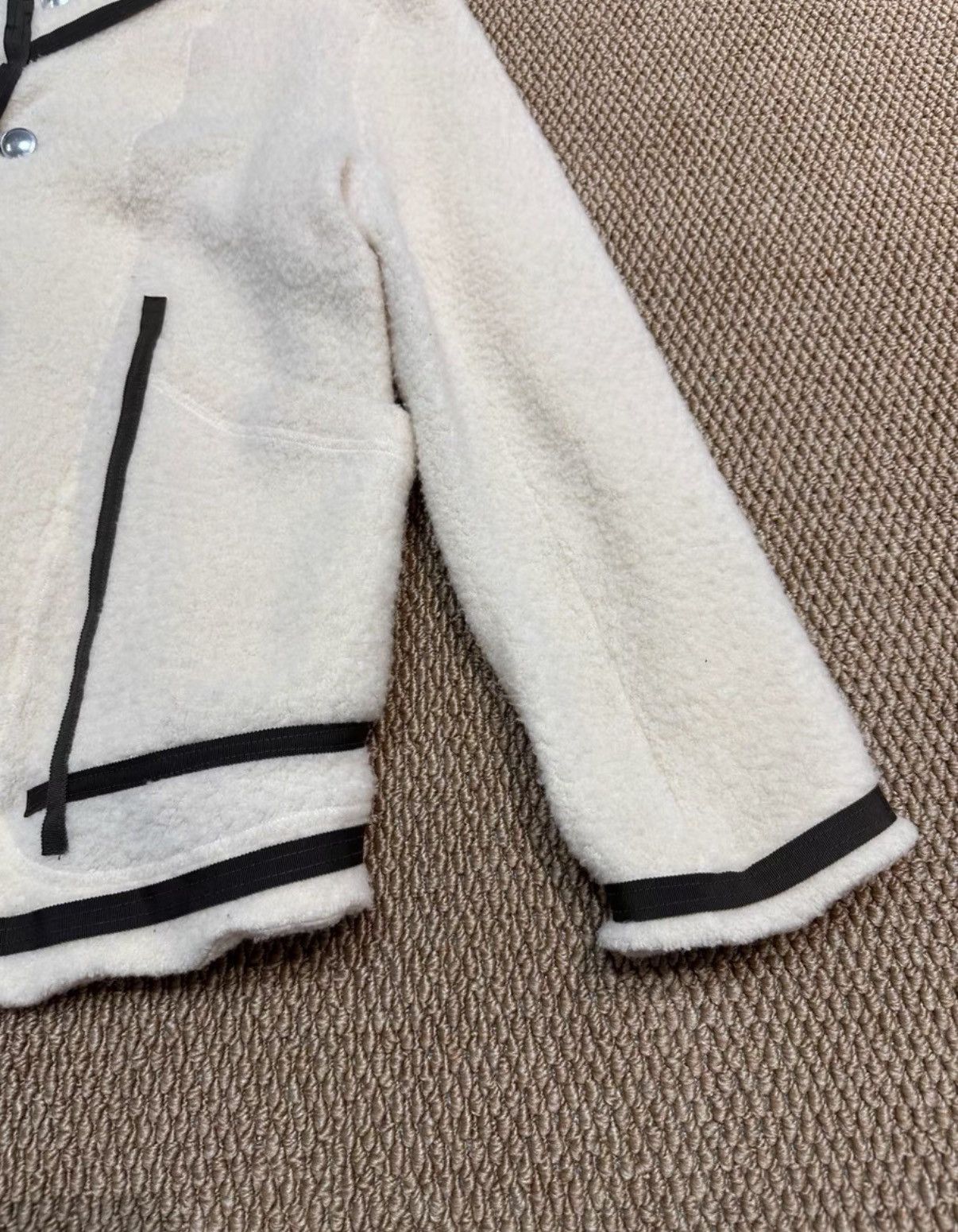 Sulvam Sulvam Wool Jacket K23 Size S / US 4 / IT 40 - 3 Thumbnail