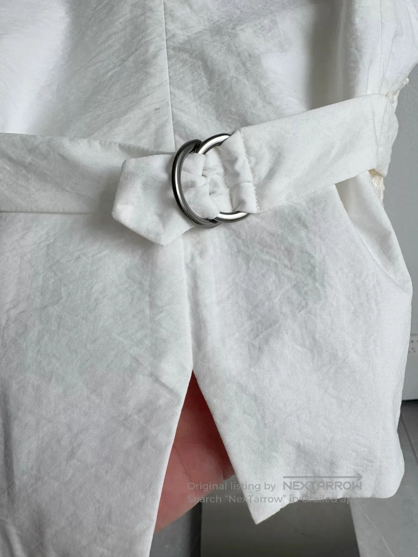 Brunello Cucinelli Brunello Cucinelli White Embroidered Vest. Size S / US 4 / IT 40 - 6 Thumbnail