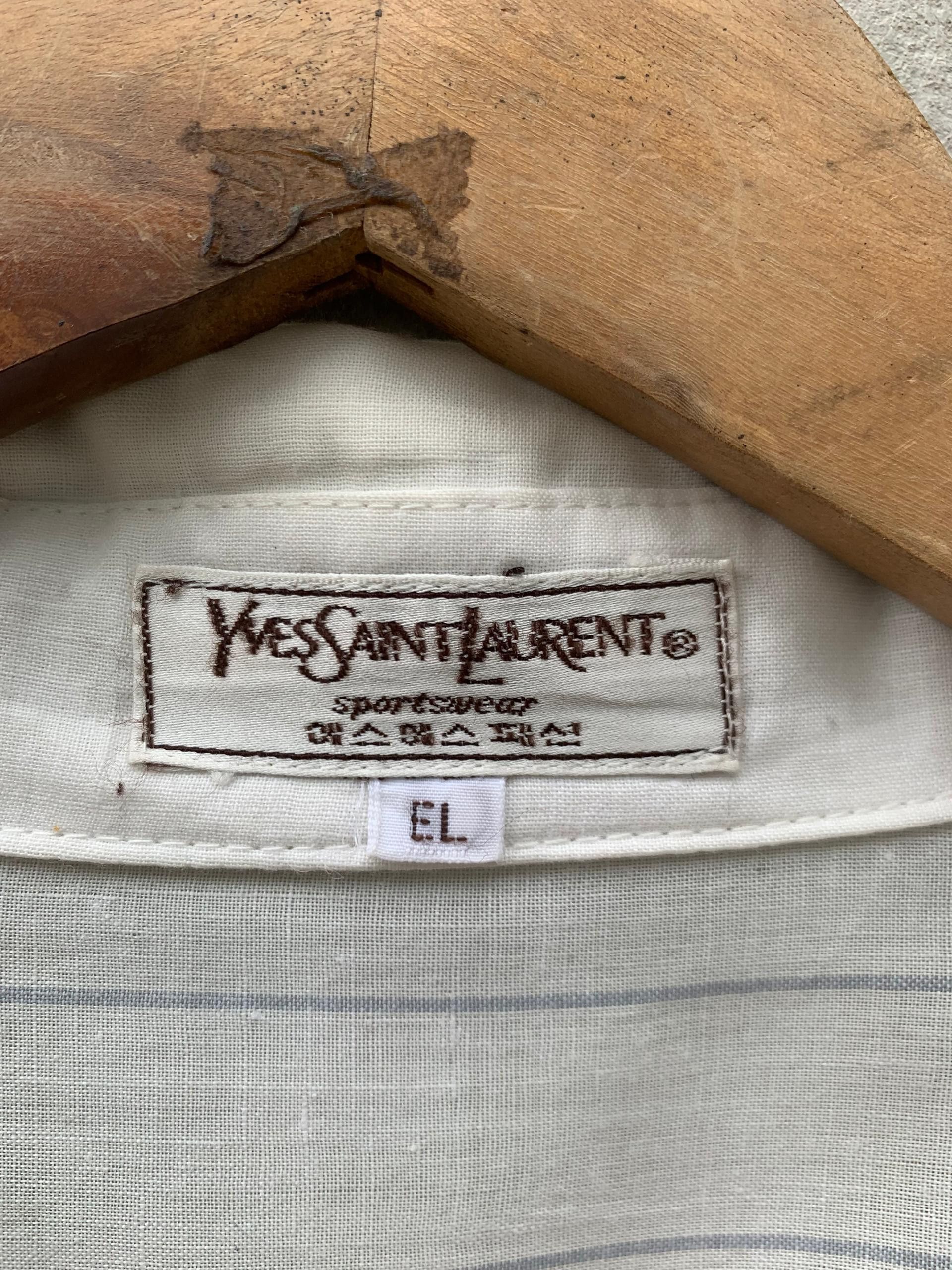 Yves Saint Laurent Vintage YSL Yves Saint Laurent Light Jacket Size US L / EU 52-54 / 3 - 8 Thumbnail