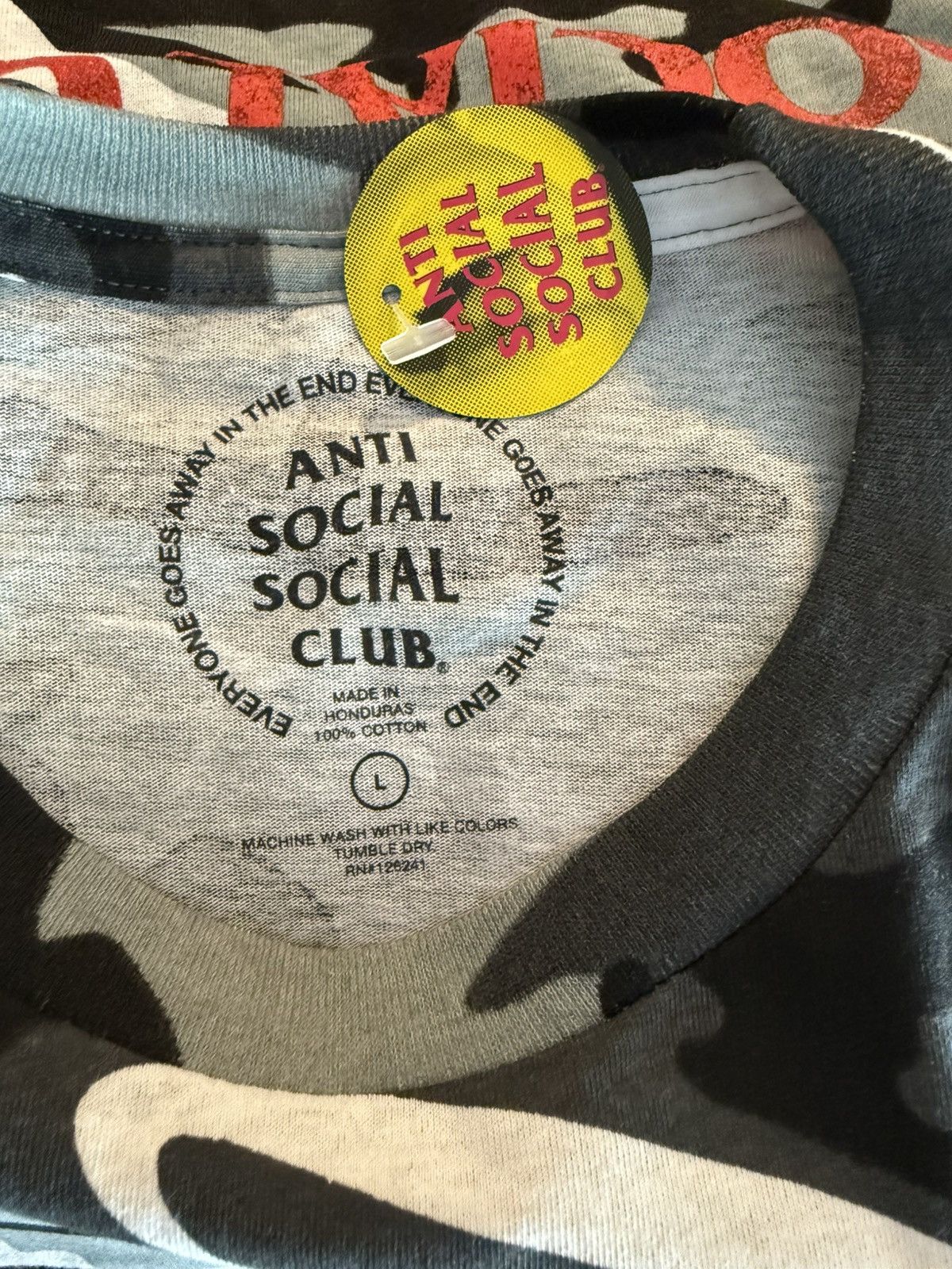 Anti Social Social Club Antisocial social club X Jason Friday 13th Size US L / EU 52-54 / 3 - 5 Thumbnail