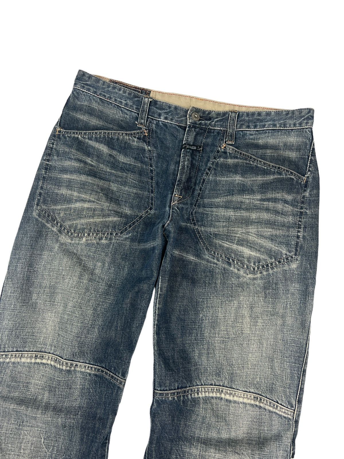 Marithe + Francois Girbaud Vintage Marithe Francois Girbaud Double Knee Loose Jeans Size US 34 / EU 50 - 4 Thumbnail