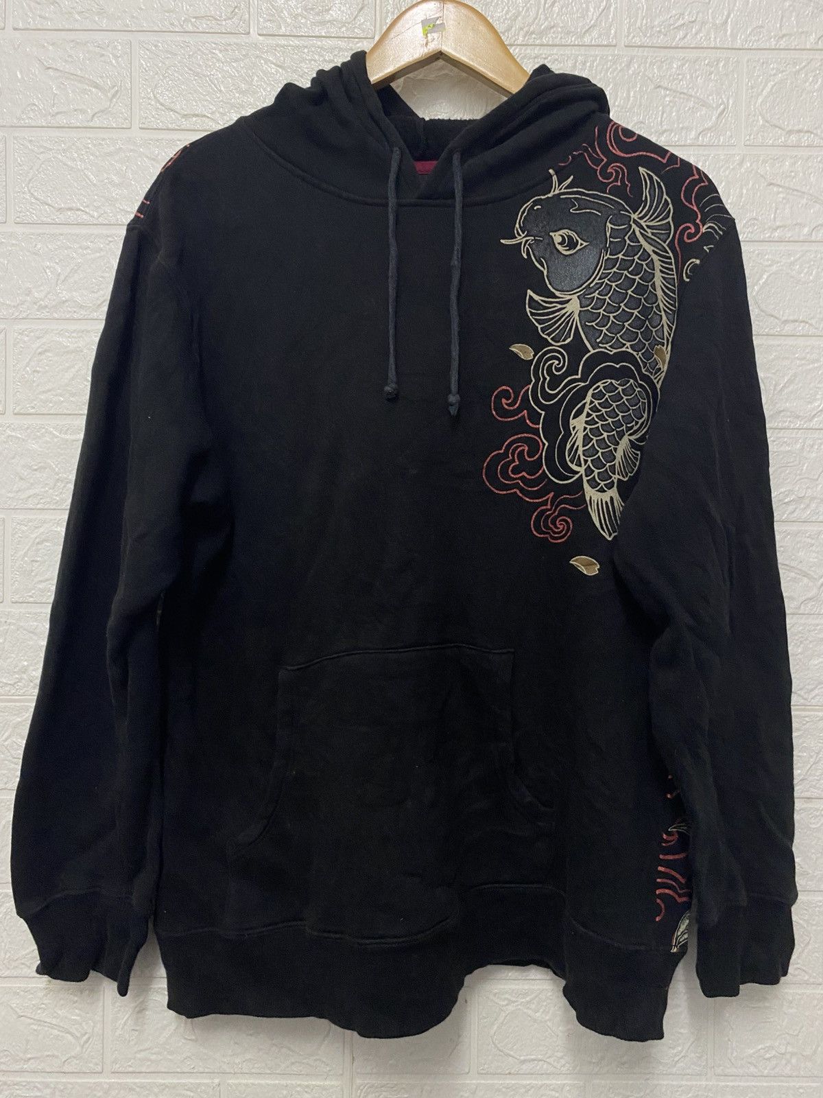 Japanese Brand VINTAGE JAPANESE KOI FISH Size US XXL / EU 58 / 5 - 2 Thumbnail