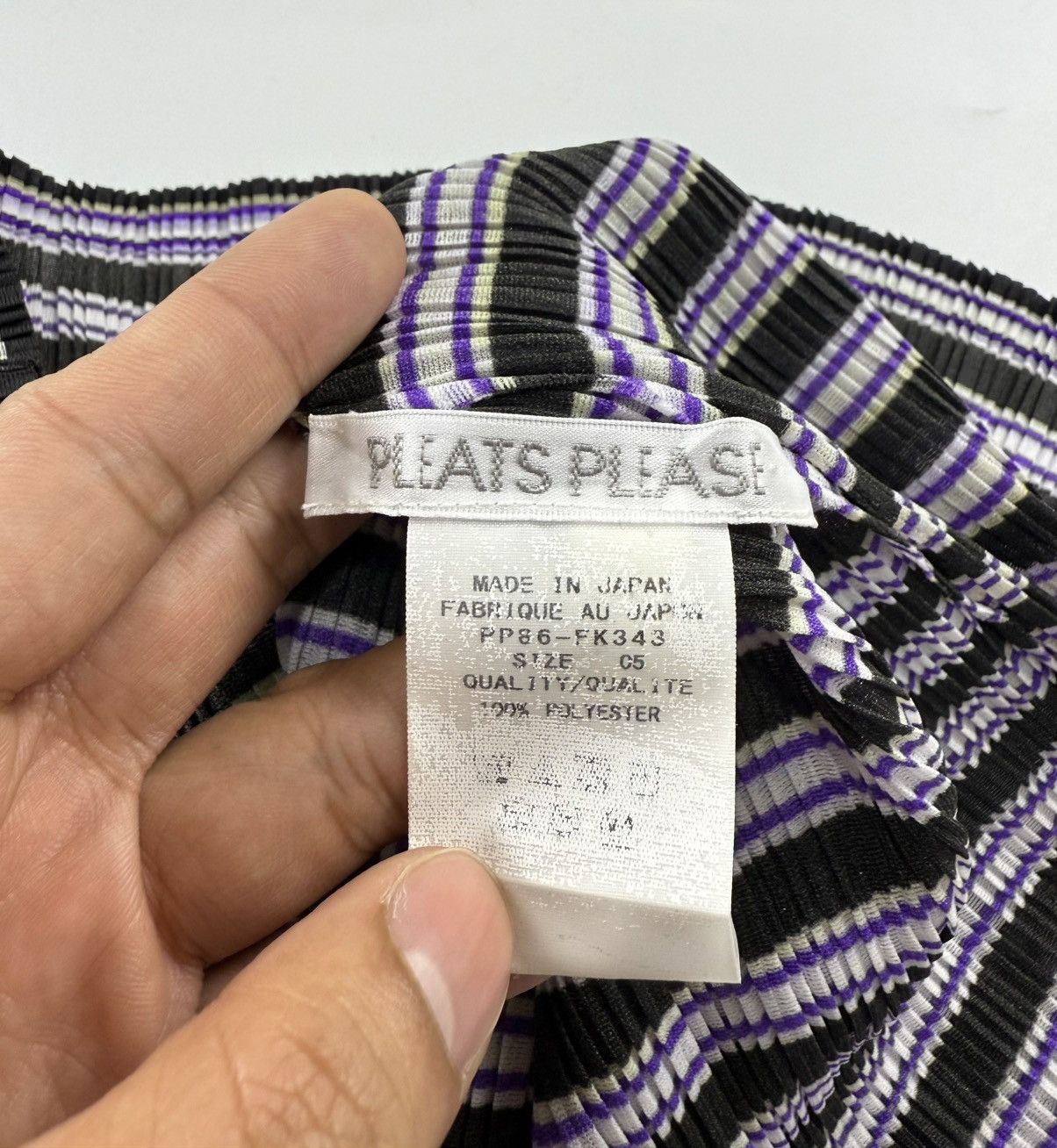 Pleats Please Issey Miyake Issey Miyake Pleats Please Pleated Long Sleeve Size M / US 6-8 / IT 42-44 - 7 Thumbnail