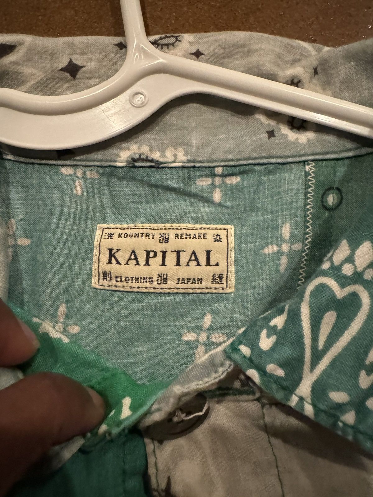 Kapital Green bandana Kapital Size US S / EU 44-46 / 1 - 3 Thumbnail