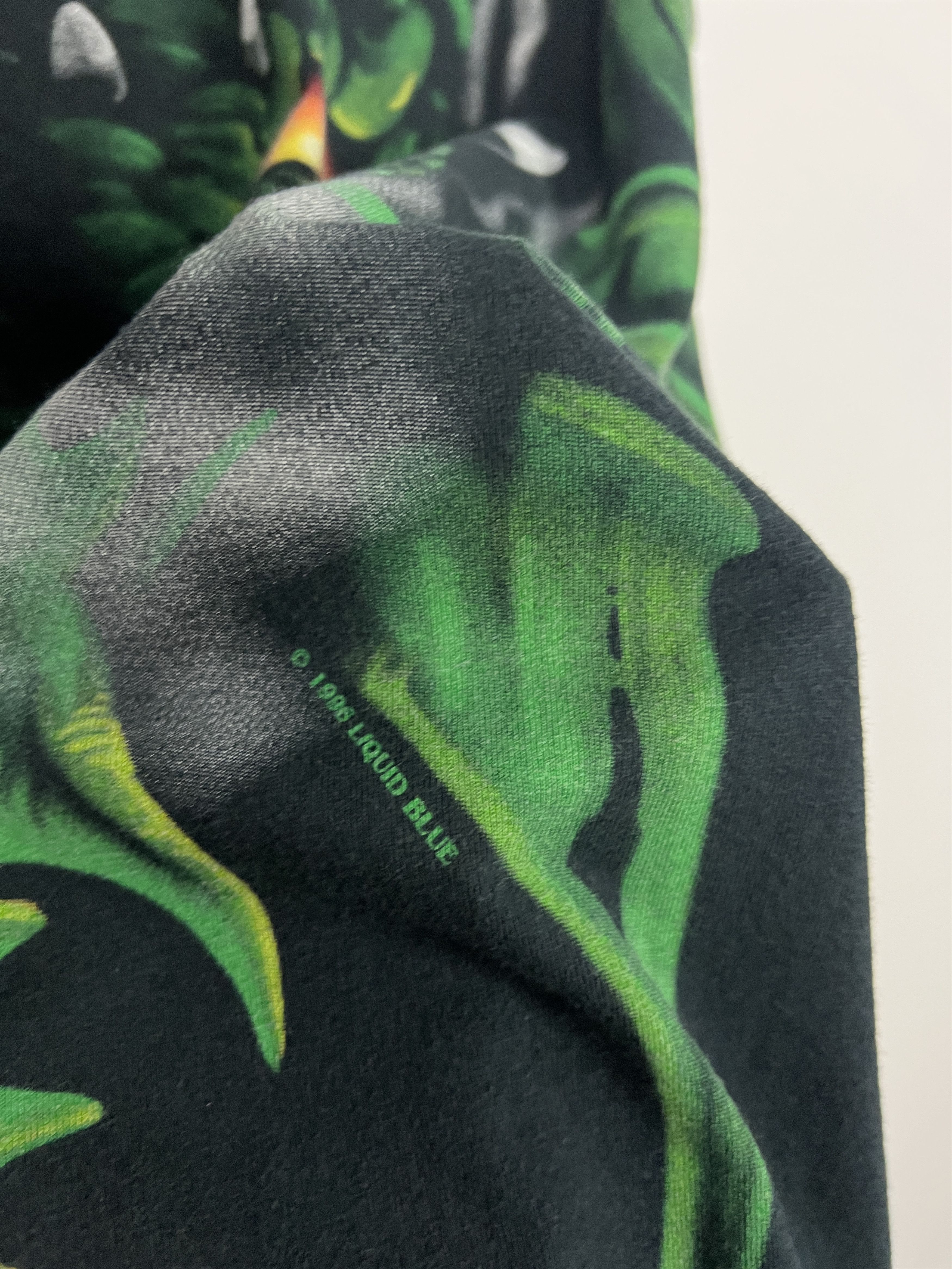 Liquid Blue Vintage Dragon Head Two Sided Over Print Shirt Tee Rare Size US XL / EU 56 / 4 - 10 Thumbnail