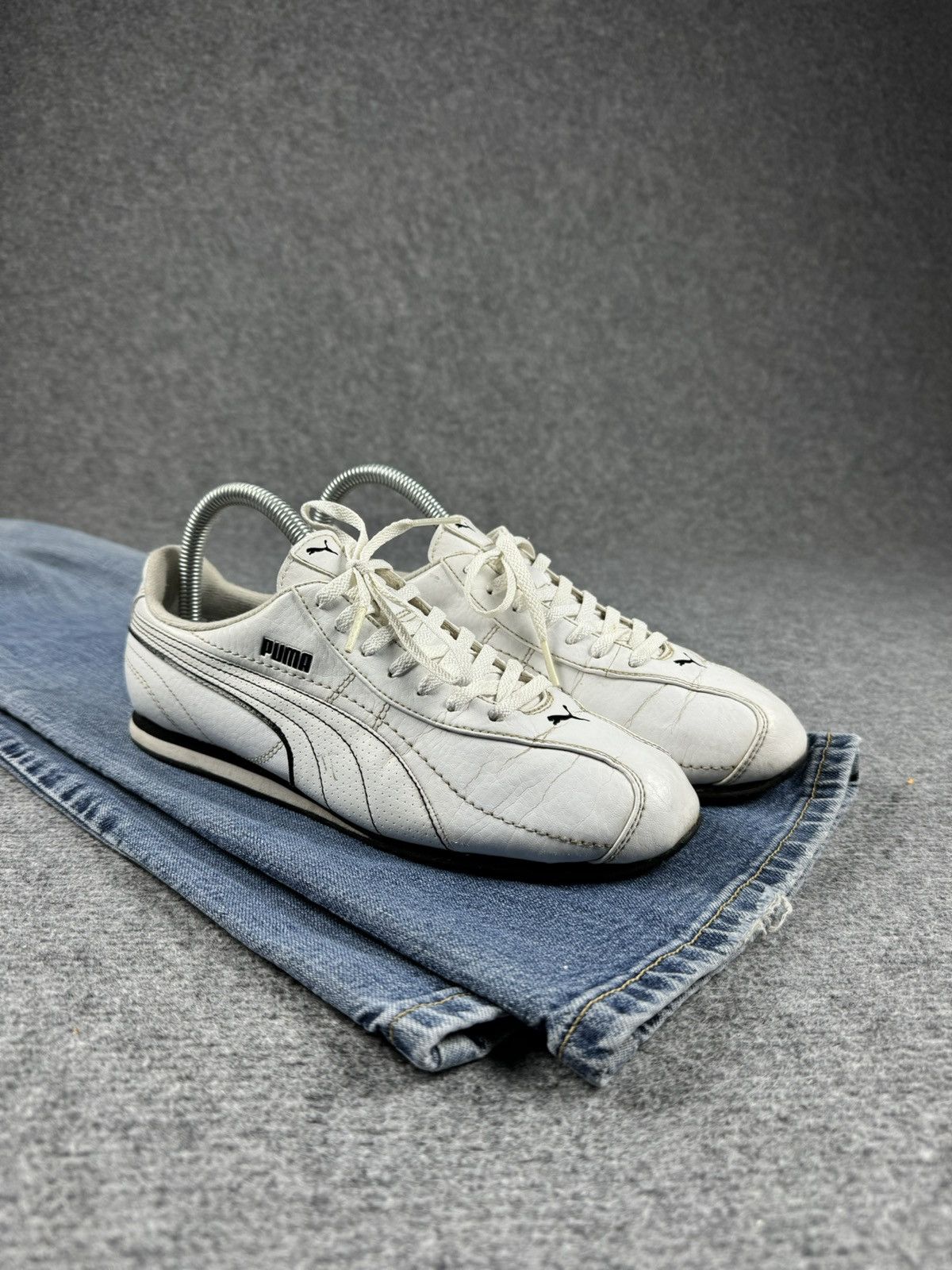 Puma × Vintage Vintage Puma Speedcut Leather y2k sneakers Size US 7.5 / IT 37.5 - 2 Thumbnail