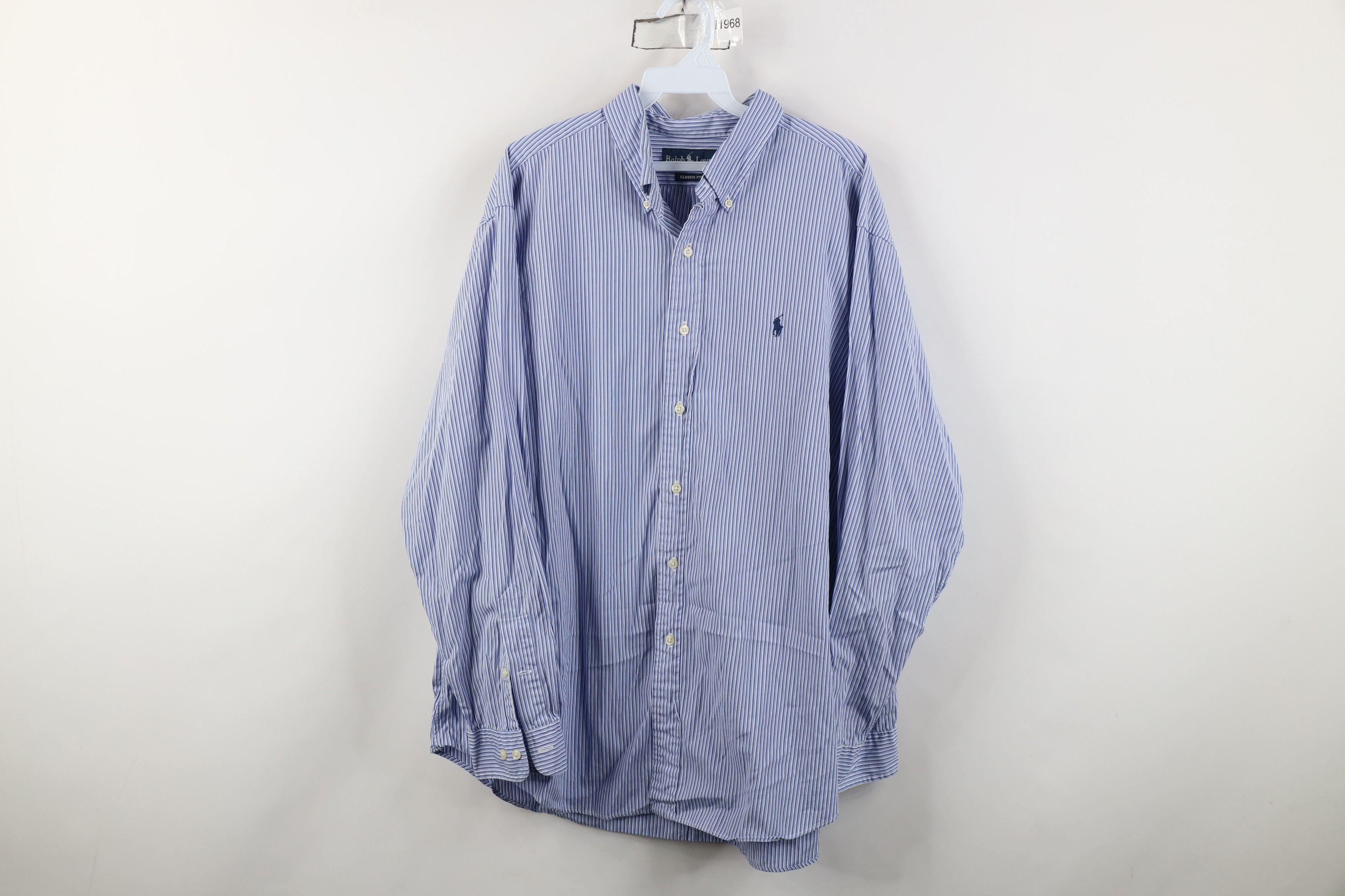 Ralph Lauren Vintage 90s Y2K Ralph Lauren Fit Striped Button Down Shirt Size US M / EU 48-50 / 2 - 1 Thumbnail
