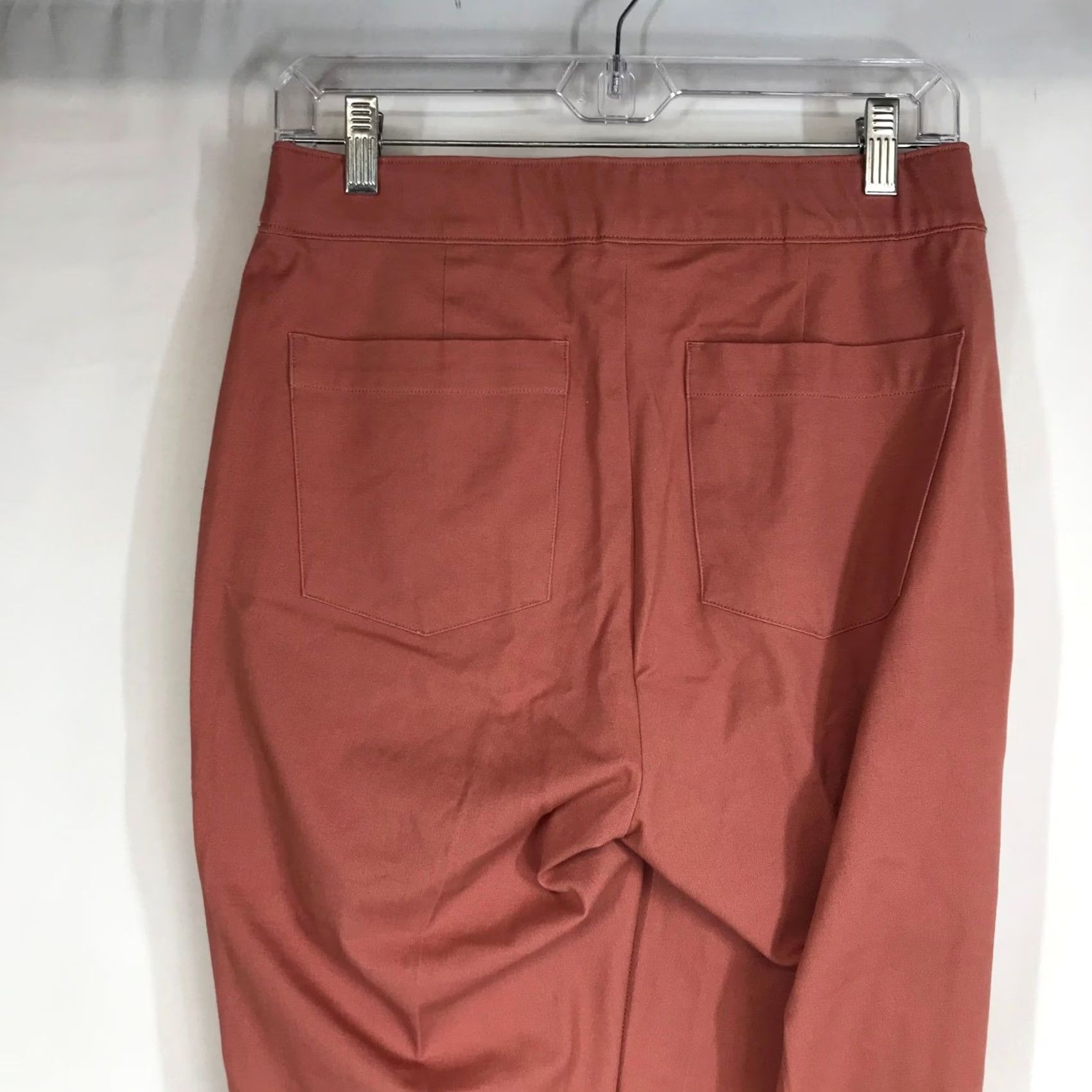 Spanx SPANX Women's Cropped Pants Rose Pink Straight Leg Elastic Waist Size S Size 28" / US 6 / IT 42 - 5 Thumbnail