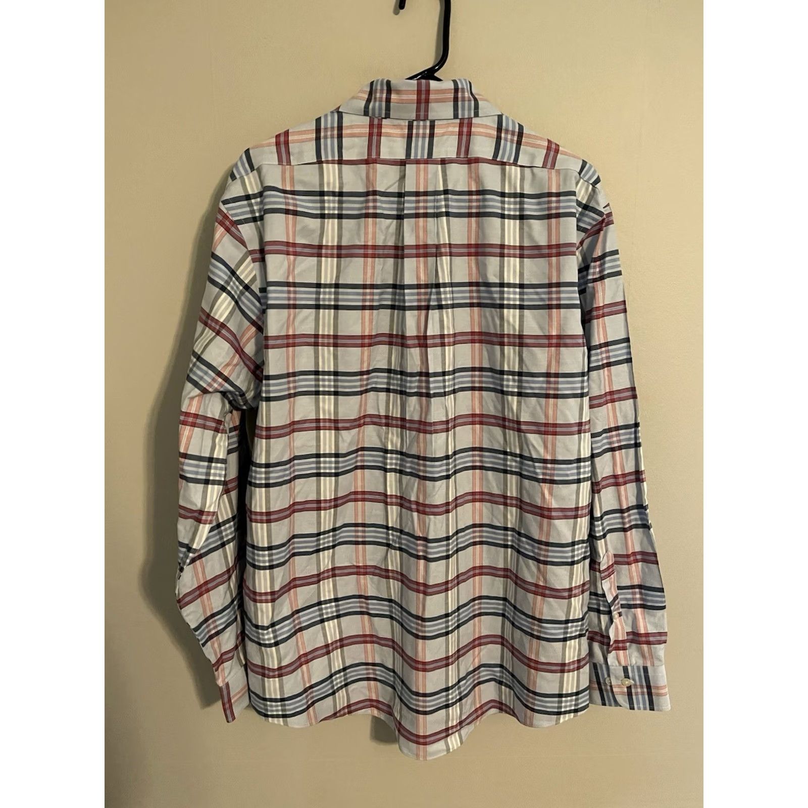 Brooks Brothers Brooks Brothers Regent Fit Supima Plaid L/S Button Casual Dress Shirt - Men's XL Blue Knit Cotton Button-Down 100% American Supima Regular Vintage? No Size US XL / EU 56 / 4 - 3 Thumbnail