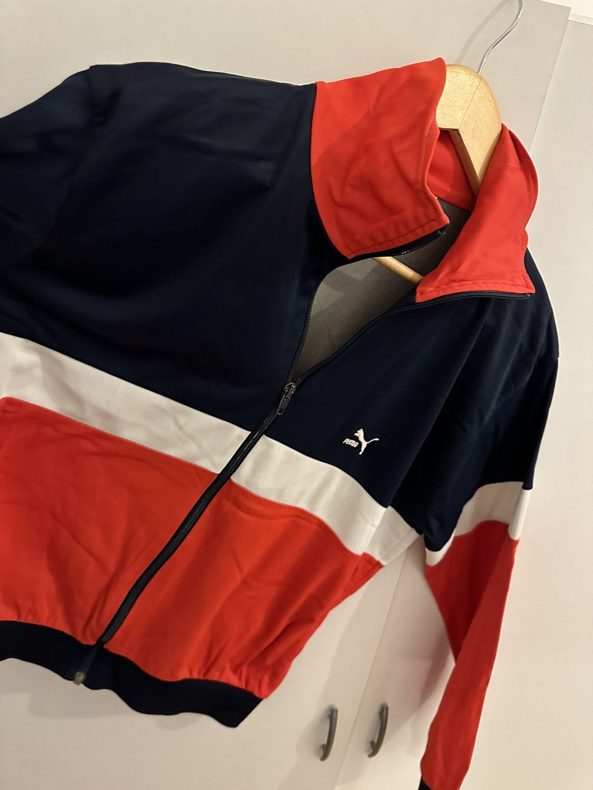 Puma Puma Jacke Windbreaker Size S Retro Vintage Track JACKET Size US S / EU 44-46 / 1 - 5 Thumbnail