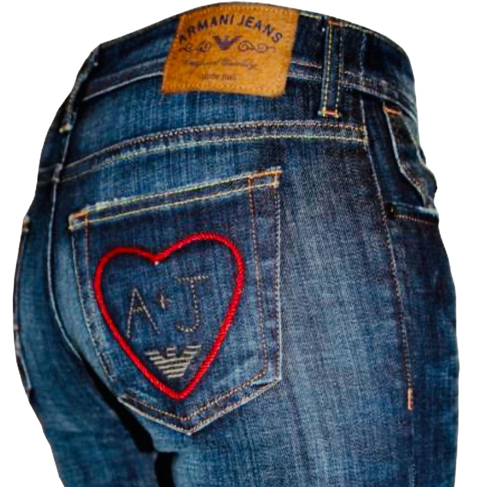 Armani Armani Jeans in Blue | Size 27 Size 27" / US 4 / IT 40 - 4 Thumbnail