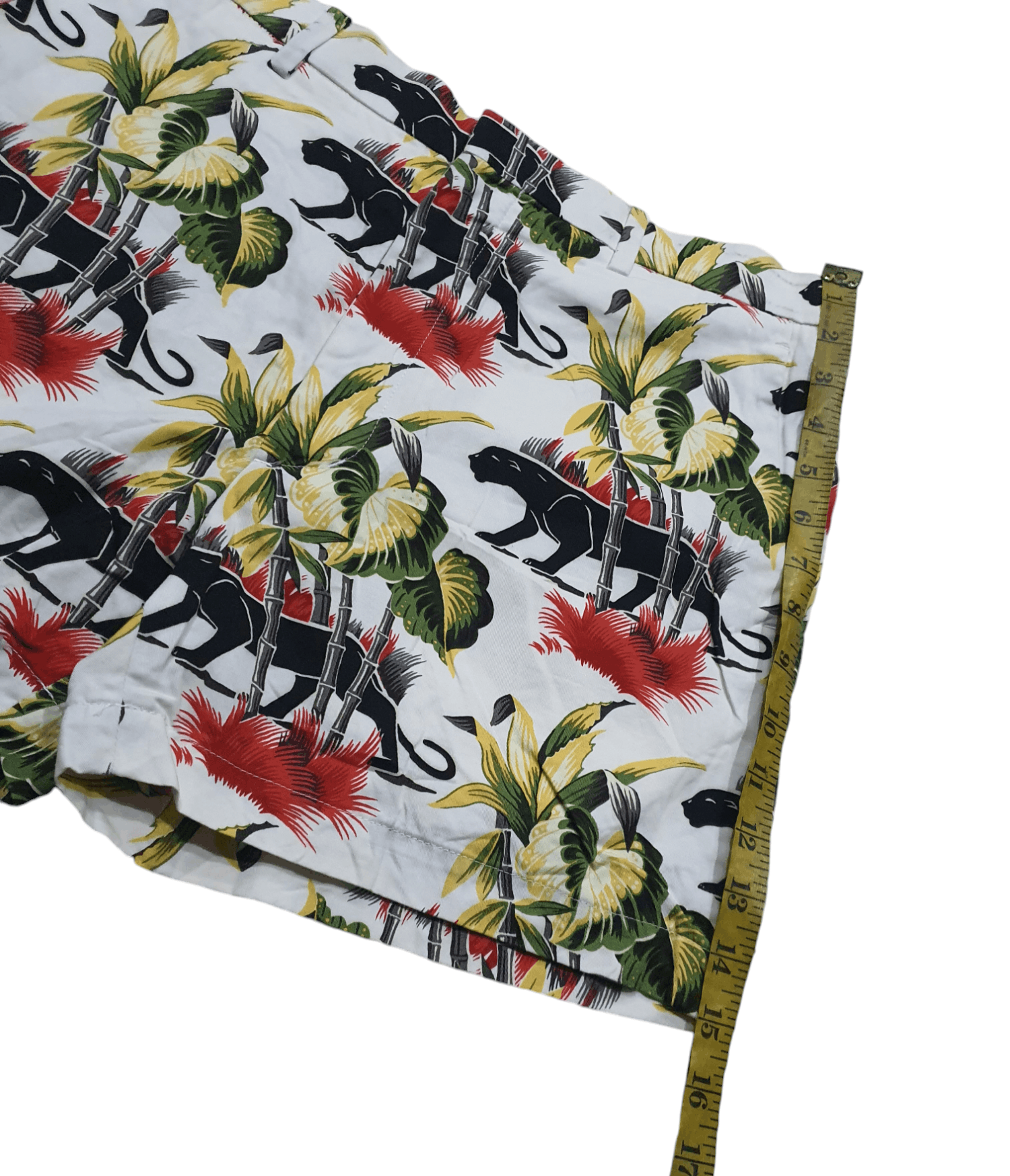 Wacko Maria SS13 WACKO MARIA Guilty Parties Black Panther Print Shorts Size US 34 / EU 50 - 10 Thumbnail