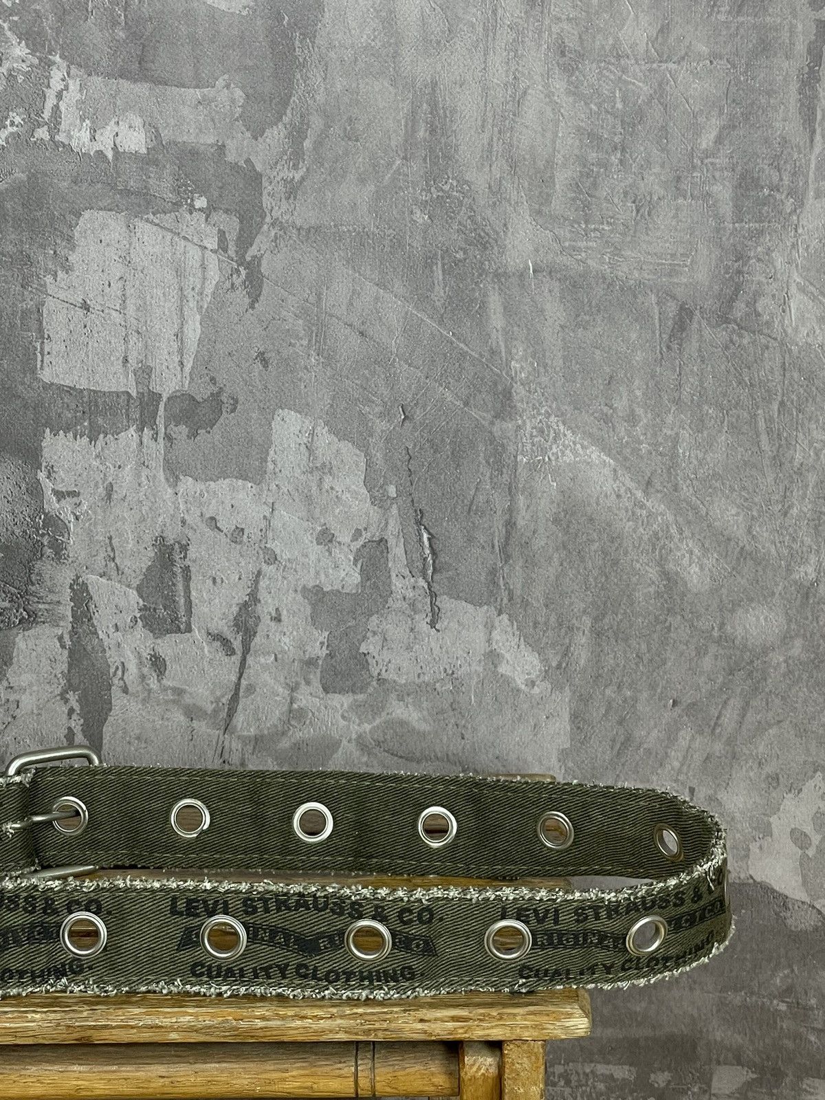 Japanese Brand × Vintage Levis Vintage Y2K Distressed Military Y2K Japan Belt Size ONE SIZE - 7 Thumbnail