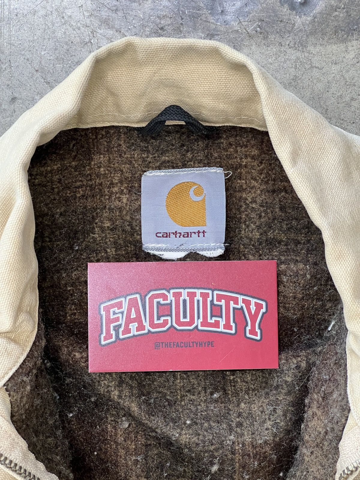 Carhartt Vintage Carhartt Detroit Canvas Blanket Lined Sz. Medium Size US M / EU 48-50 / 2 - 3 Thumbnail