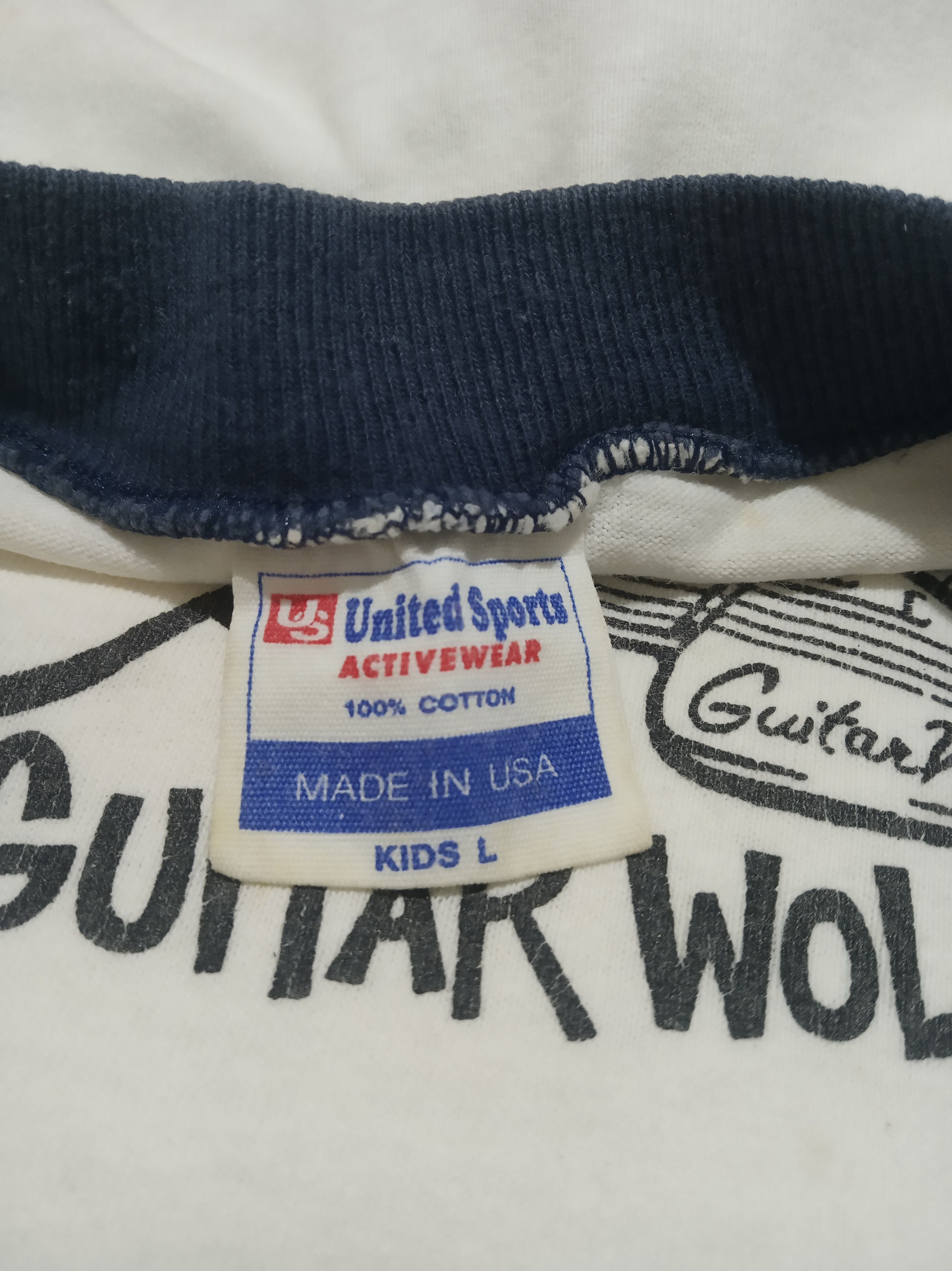 Band Tees Guitar Wolf "R.R.E." Size US S / EU 44-46 / 1 - 4 Thumbnail