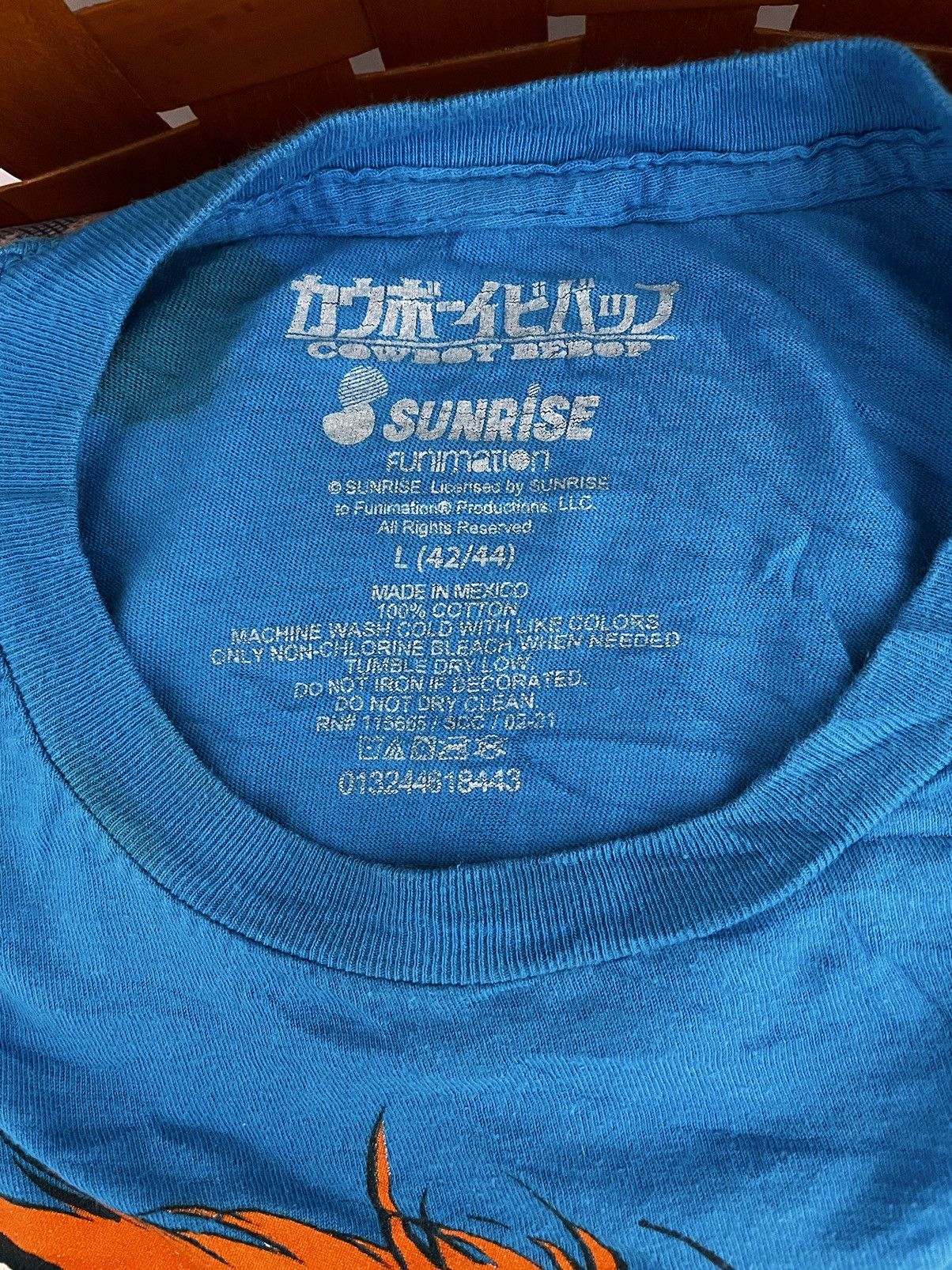 Anime COWBOY BEBOP Size US XL / EU 56 / 4 - 5 Thumbnail
