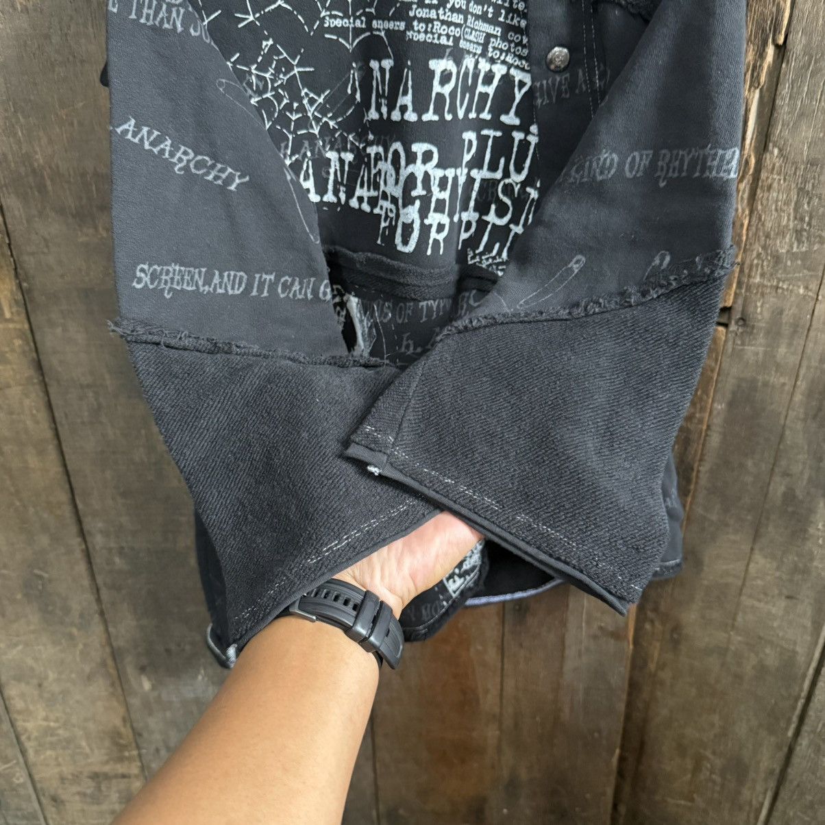 Le Grande Bleu (L.G.B.) Forever Anarchy Punk Sweatshirt Size US S / EU 44-46 / 1 - 5 Thumbnail