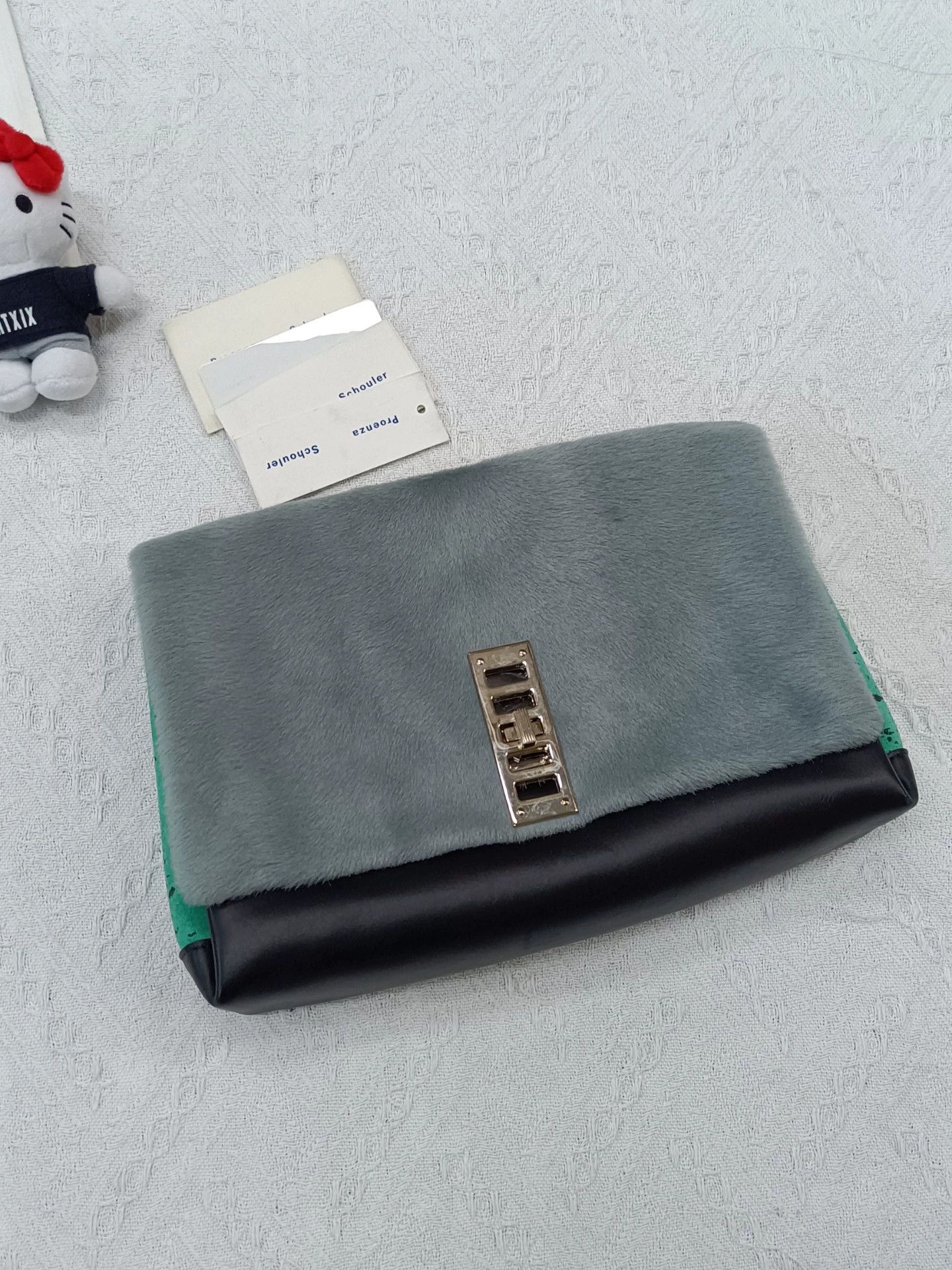 Proenza Schouler ProenzaSchouler Colorblock Clutch 27x7.5x18 Size ONE SIZE - 1 Thumbnail