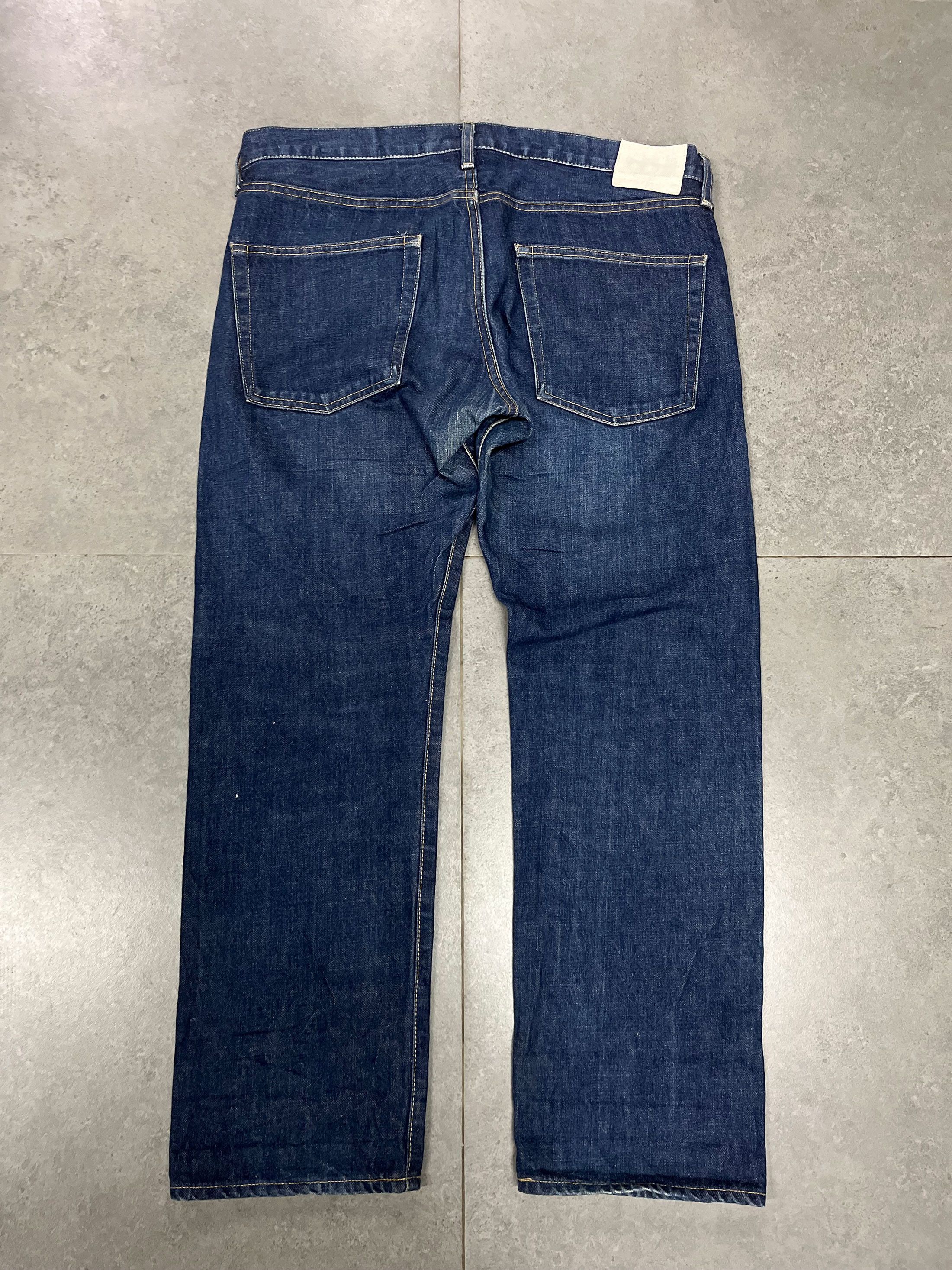 Designer × Japanese Brand × United Arrows Beauty & Youth United Arrows Tight Selvedge Jeans Size US 36 / EU 52 - 6 Thumbnail