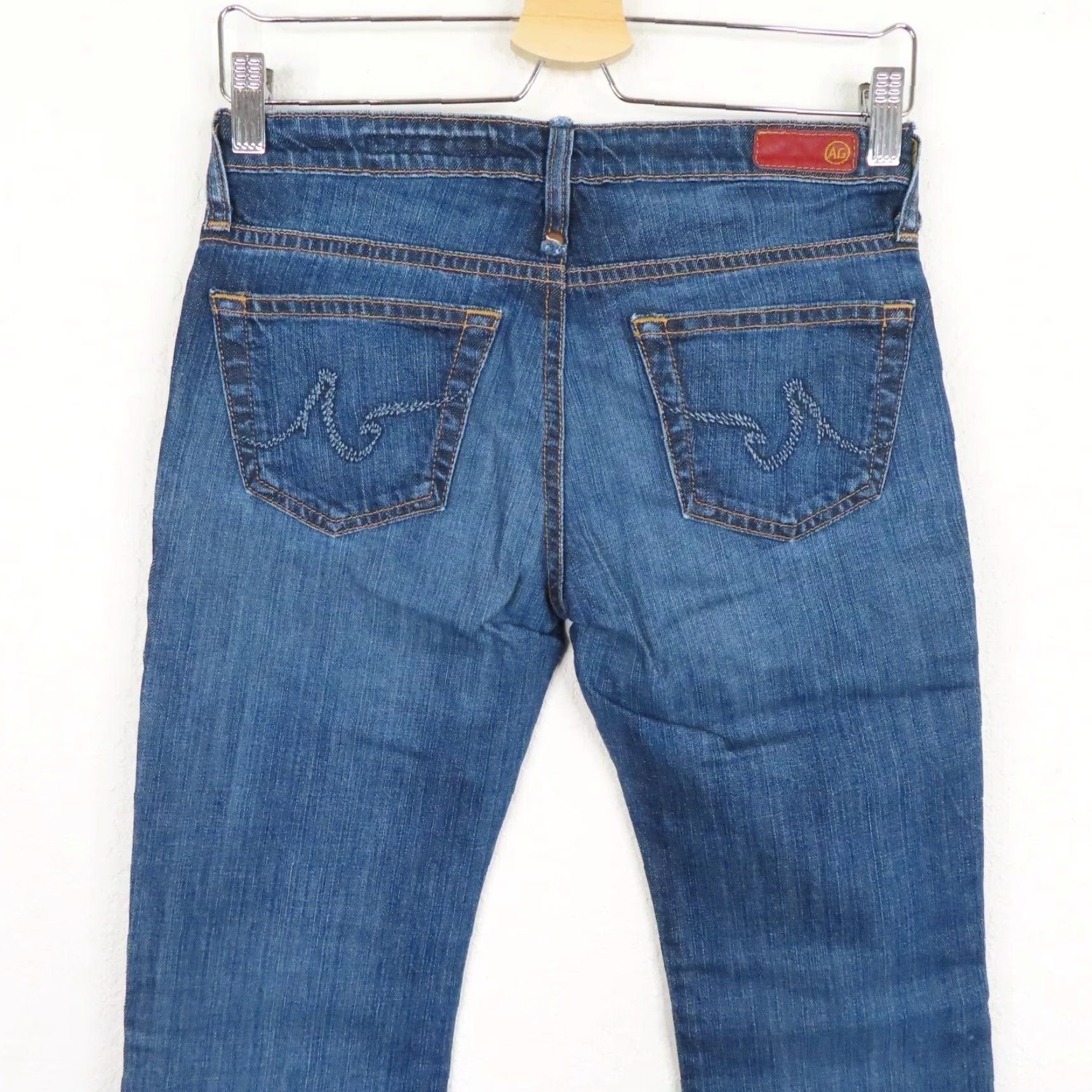 Denime VINTAGE? No. AG Adriano Goldschmied Women Jeans The Kiss Slim Straight Blue Denim 26 Regular Straight 5-Pocket Womens Mens etc Size 26" / US 2 / IT 38 - 5 Thumbnail