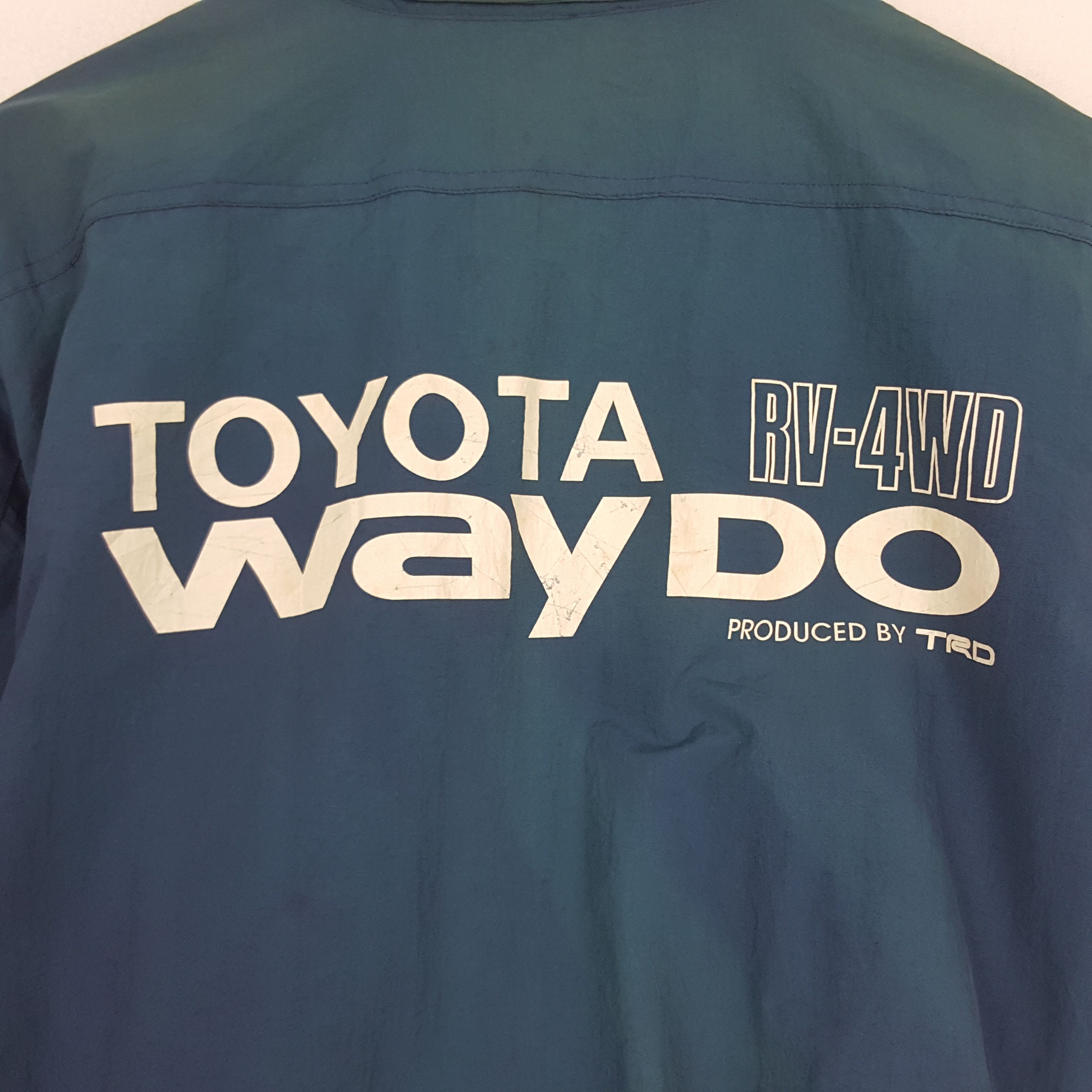 Japanese Brand × Vintage Vintage TRD Toyota Way Do Sport Bomber Jacket Size US M / EU 48-50 / 2 - 2 Thumbnail