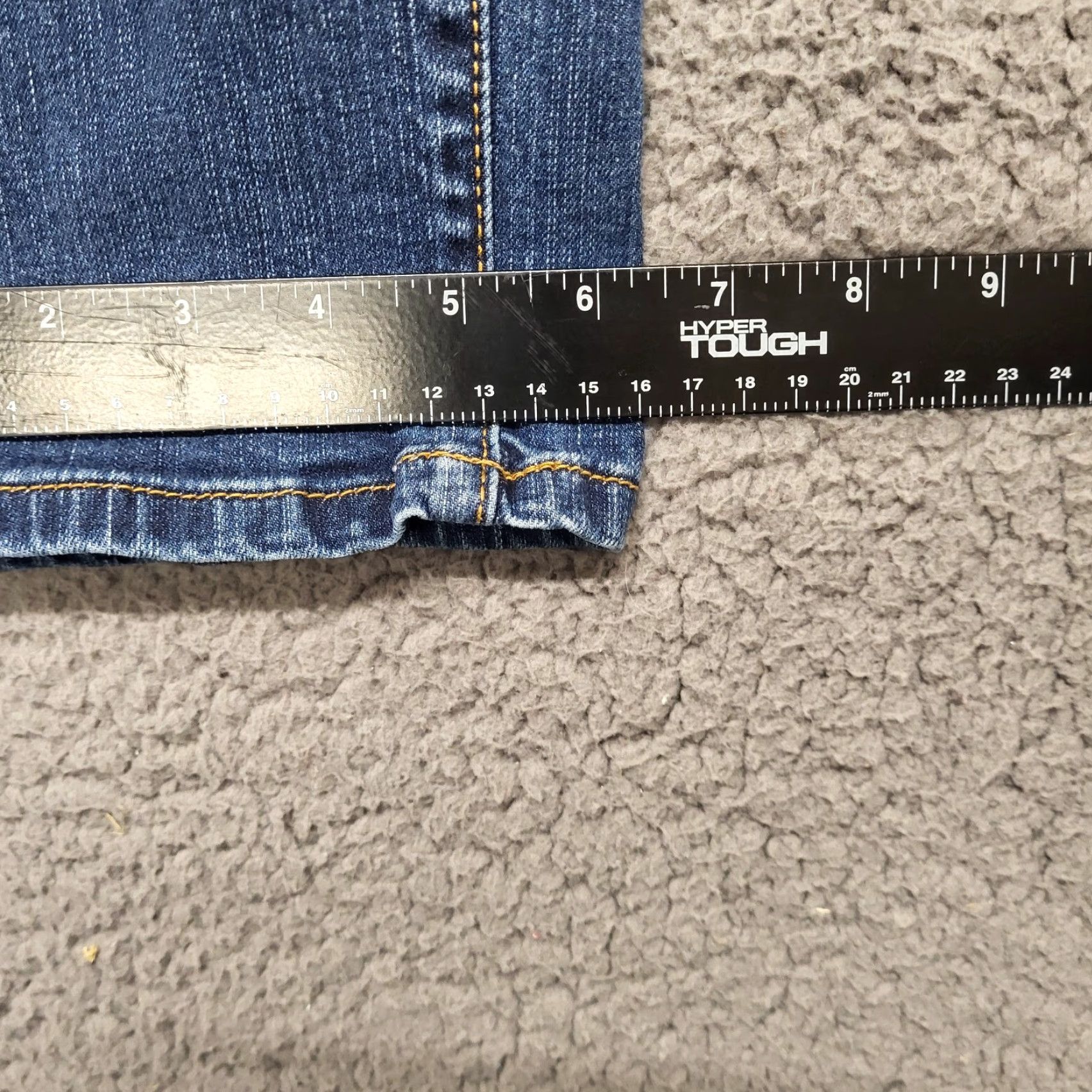 Torrid Torrid Jeans Women Size 14R Boyfriend Straight Vintage Stretch Blue Jeans 36x29 Denim Regular Womens 90s Bohemian City Belt Loops Zipper Button Size 36" / US 14 / IT 50 - 6 Thumbnail