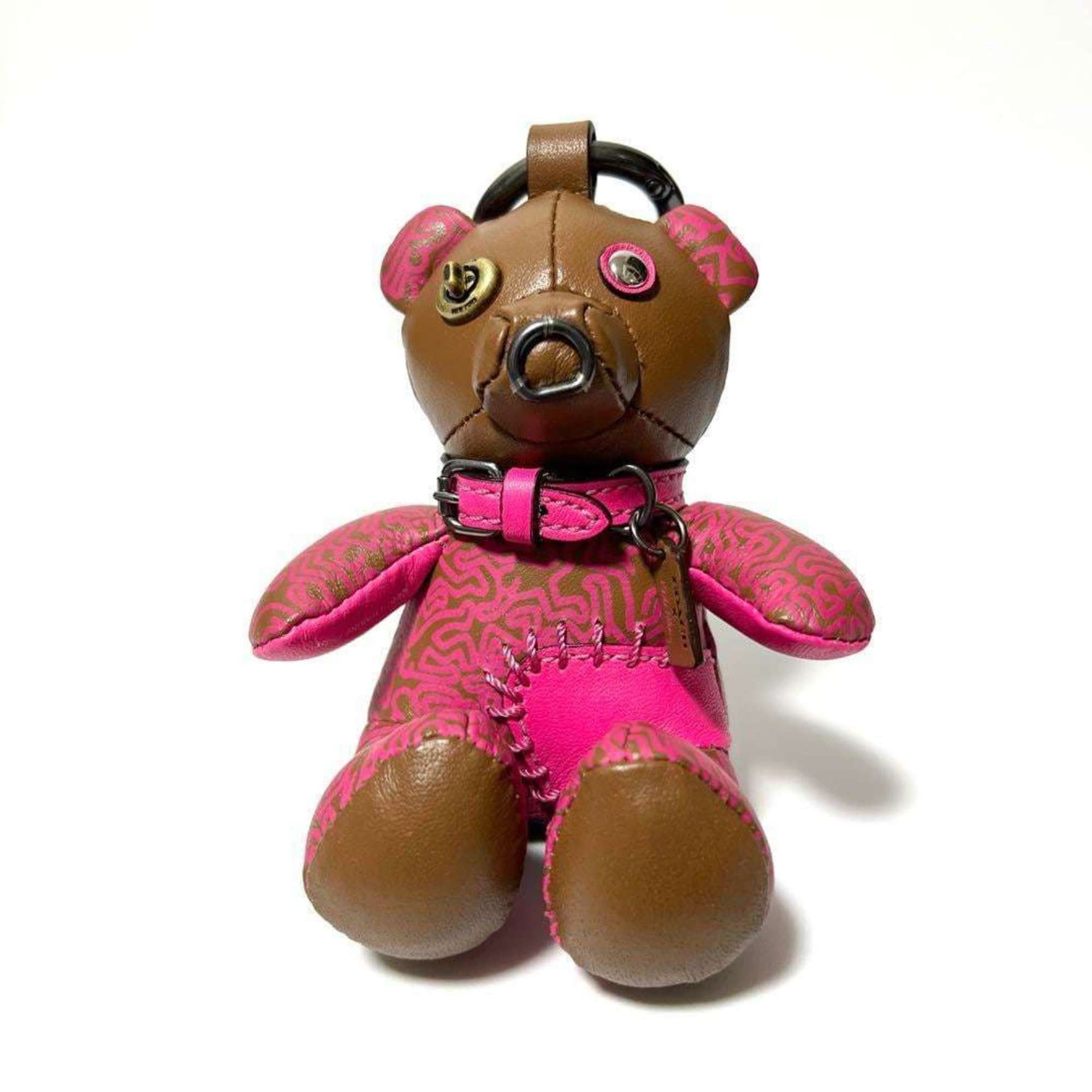 Coach COACH Women's Keith Haring Key Holder Ring Charm Bear Size ONE SIZE - 1 Thumbnail
