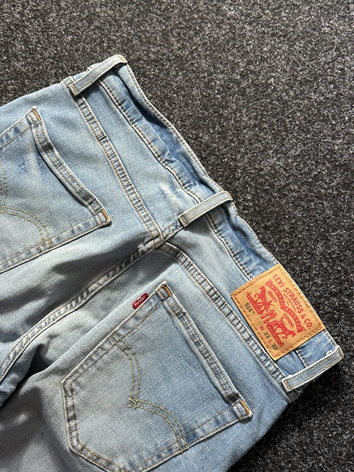 If Six Was Nine × Levi's 🚨GRAIL CUSTOM DENIM JEANS 2in1 ULTRA BAGGY Y2K JAPANESE STYL Size US 33 - 13 Thumbnail